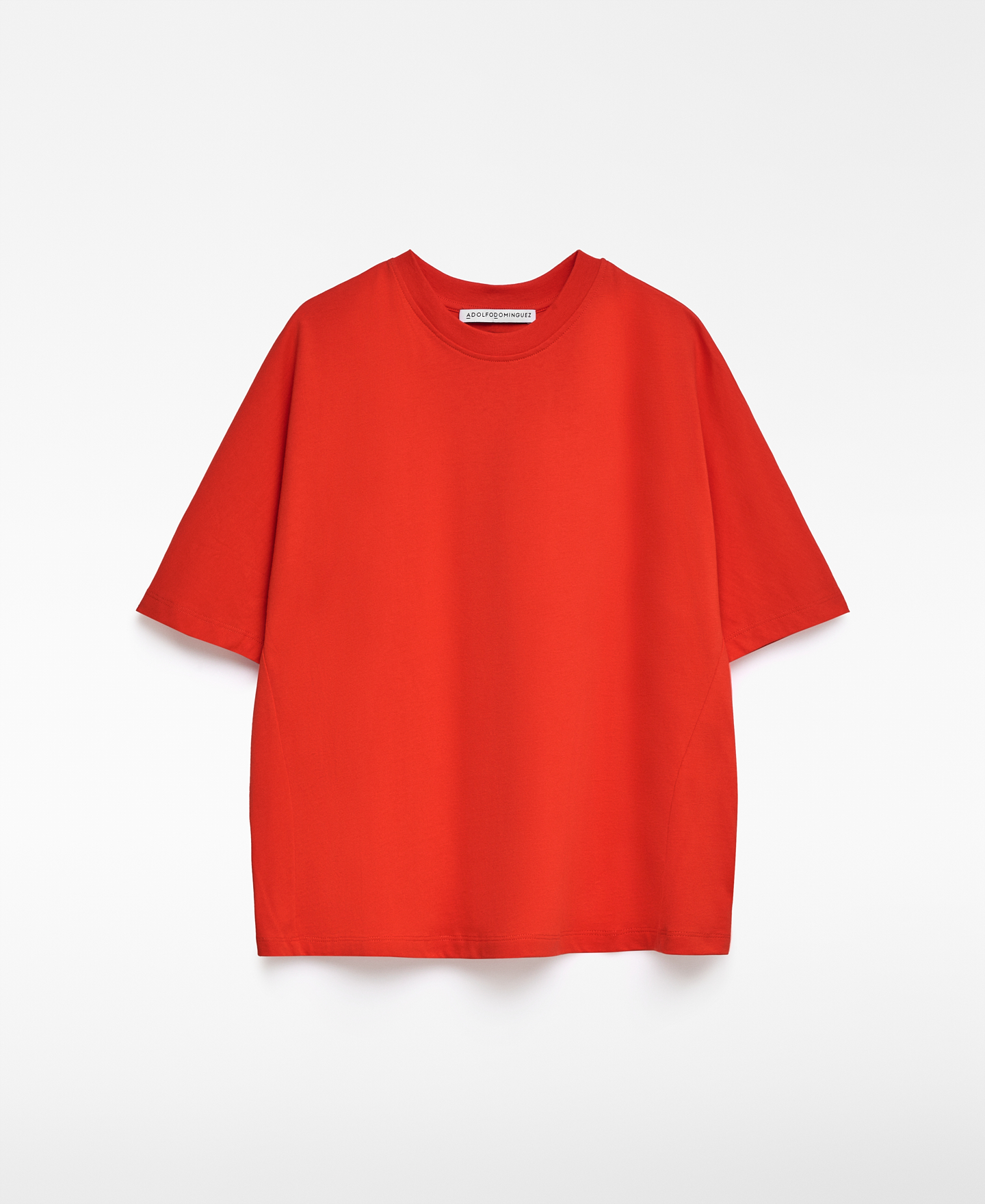 Organic cotton A-line T-shirt woman image number 4