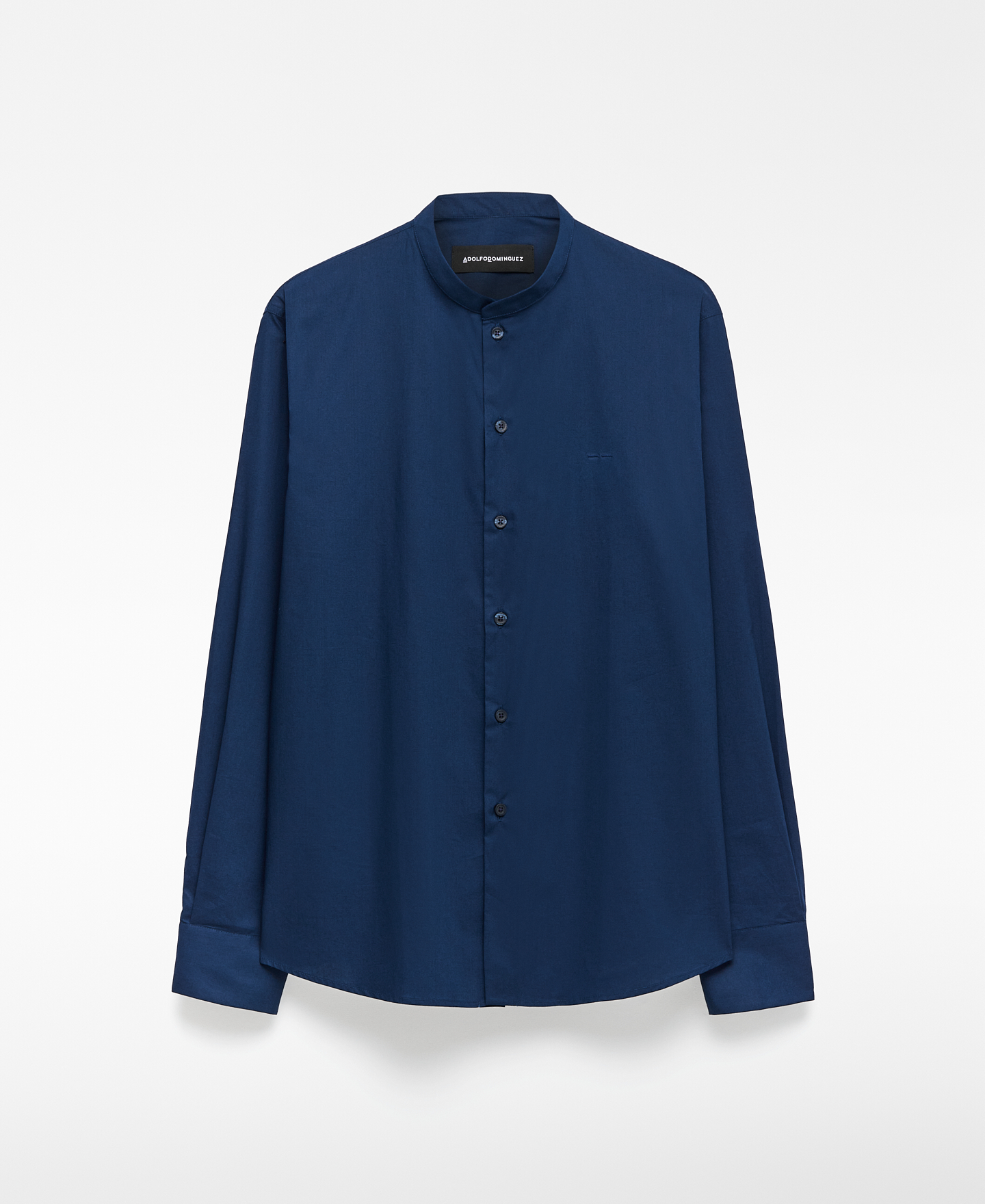 Chemise regular fit à col mao homme image number 4