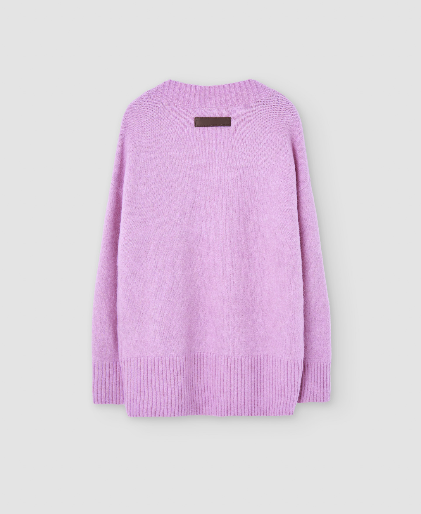 Jersey cuello pico en alpaca image number 5
