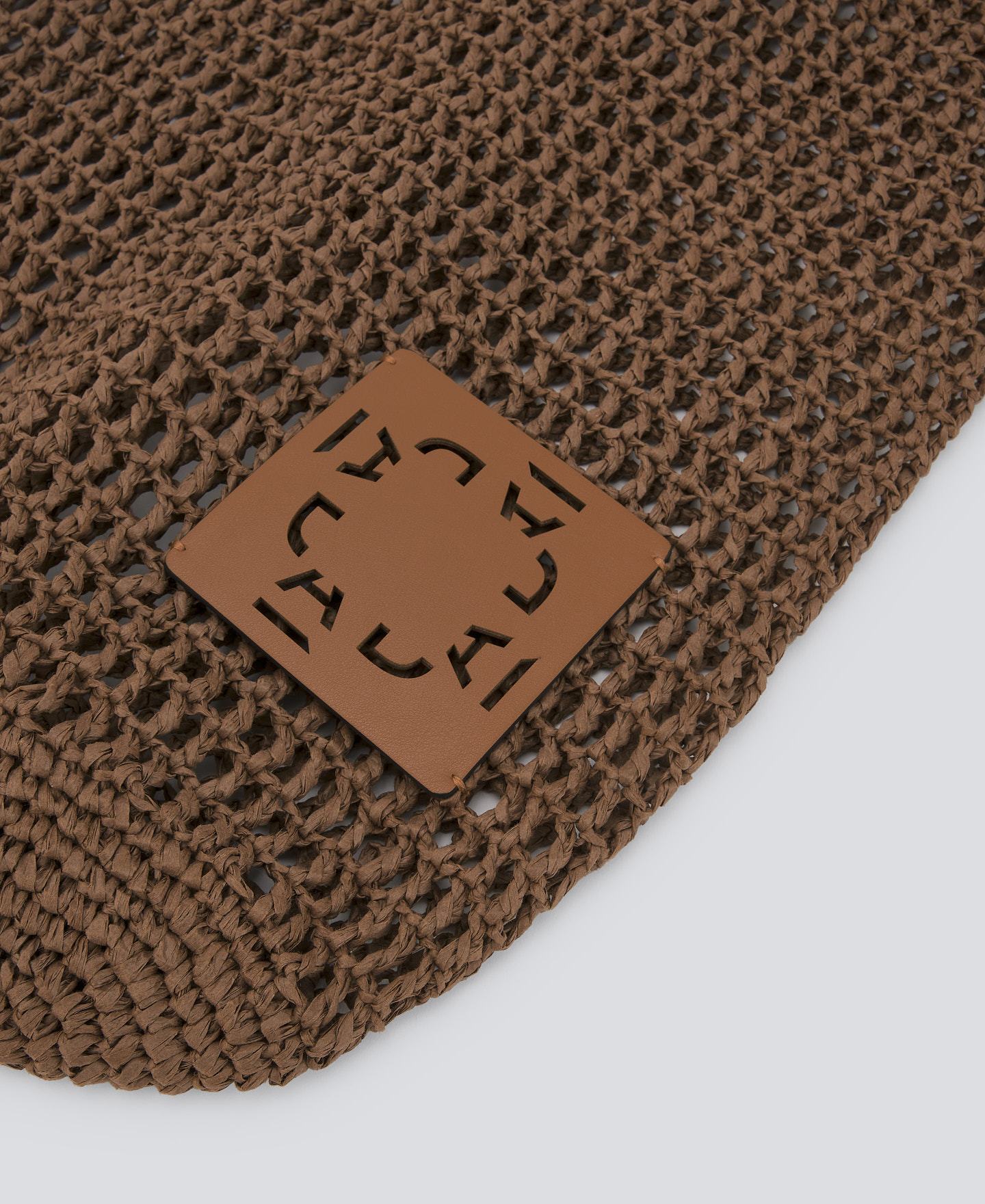 Maxi bolso de crochet hecho a mano mujer image number 2