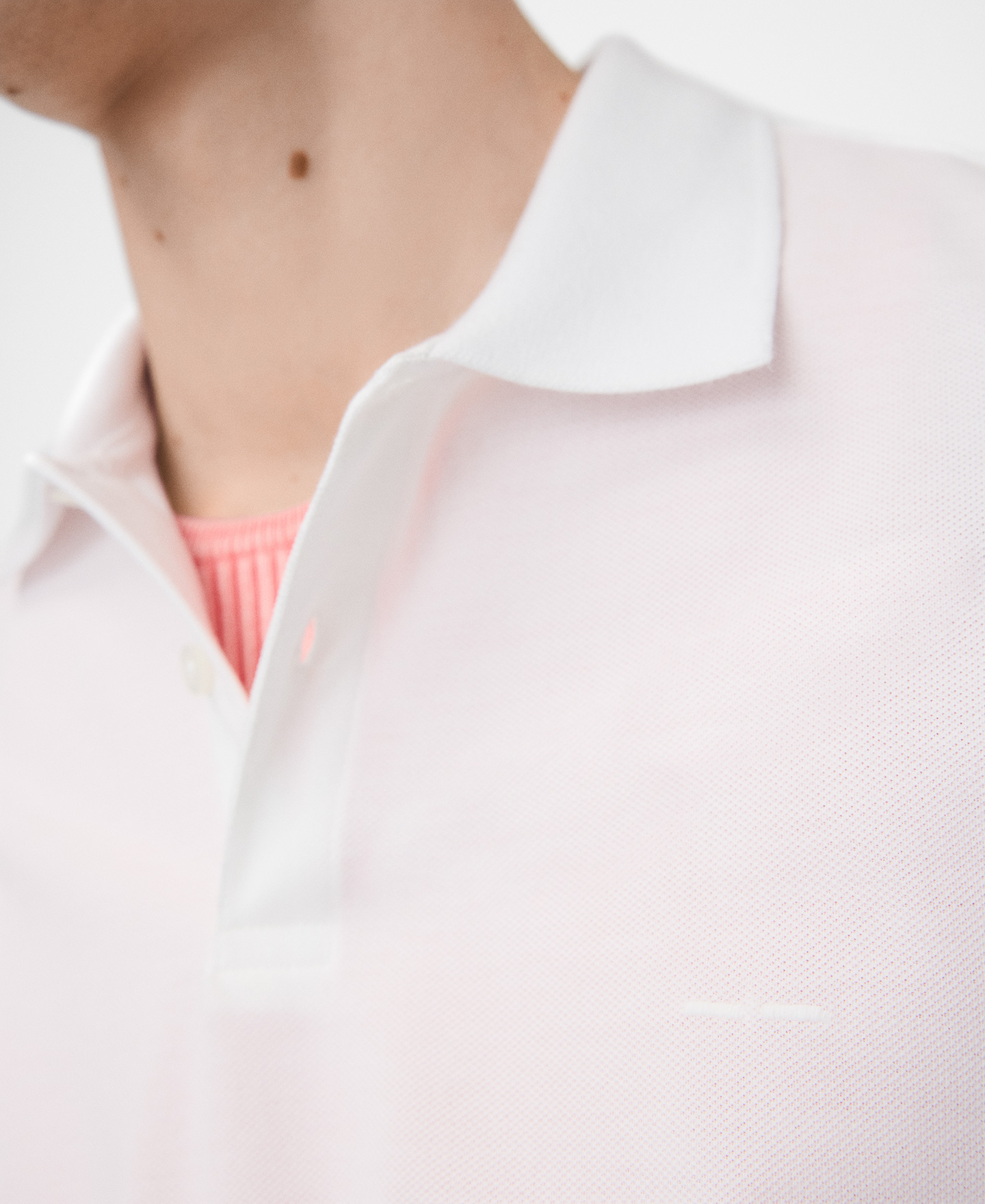 Polo piqu&eacute; en coton homme image number 3