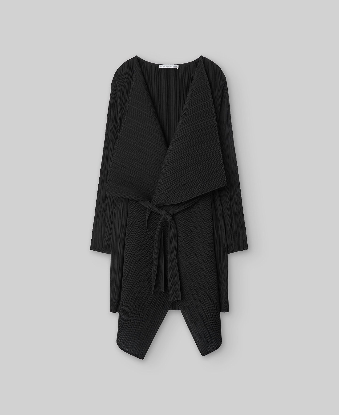 Crinkle asymmetrical jacket woman image number 4