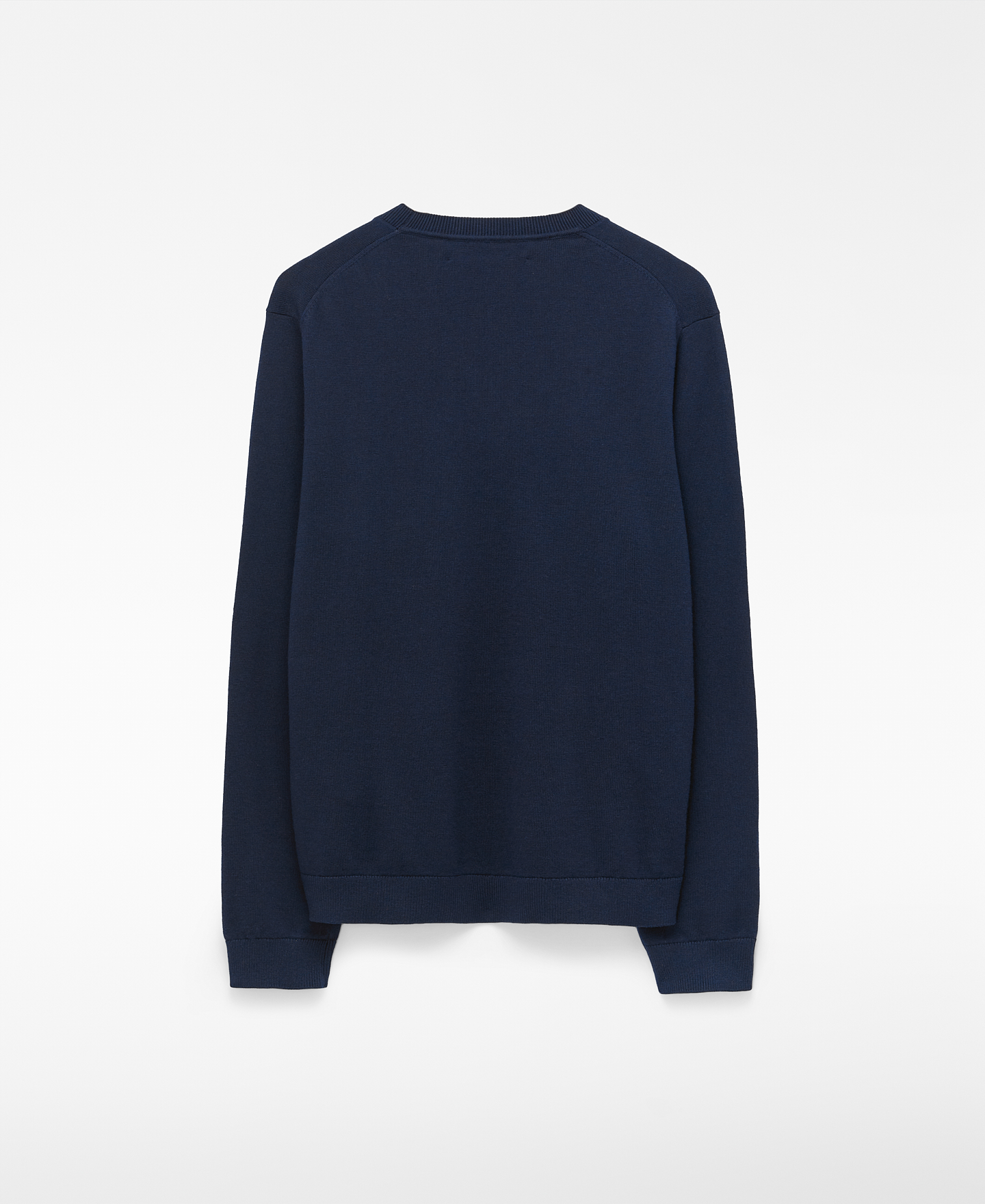 Wool and cotton V-neck sweater image number 5