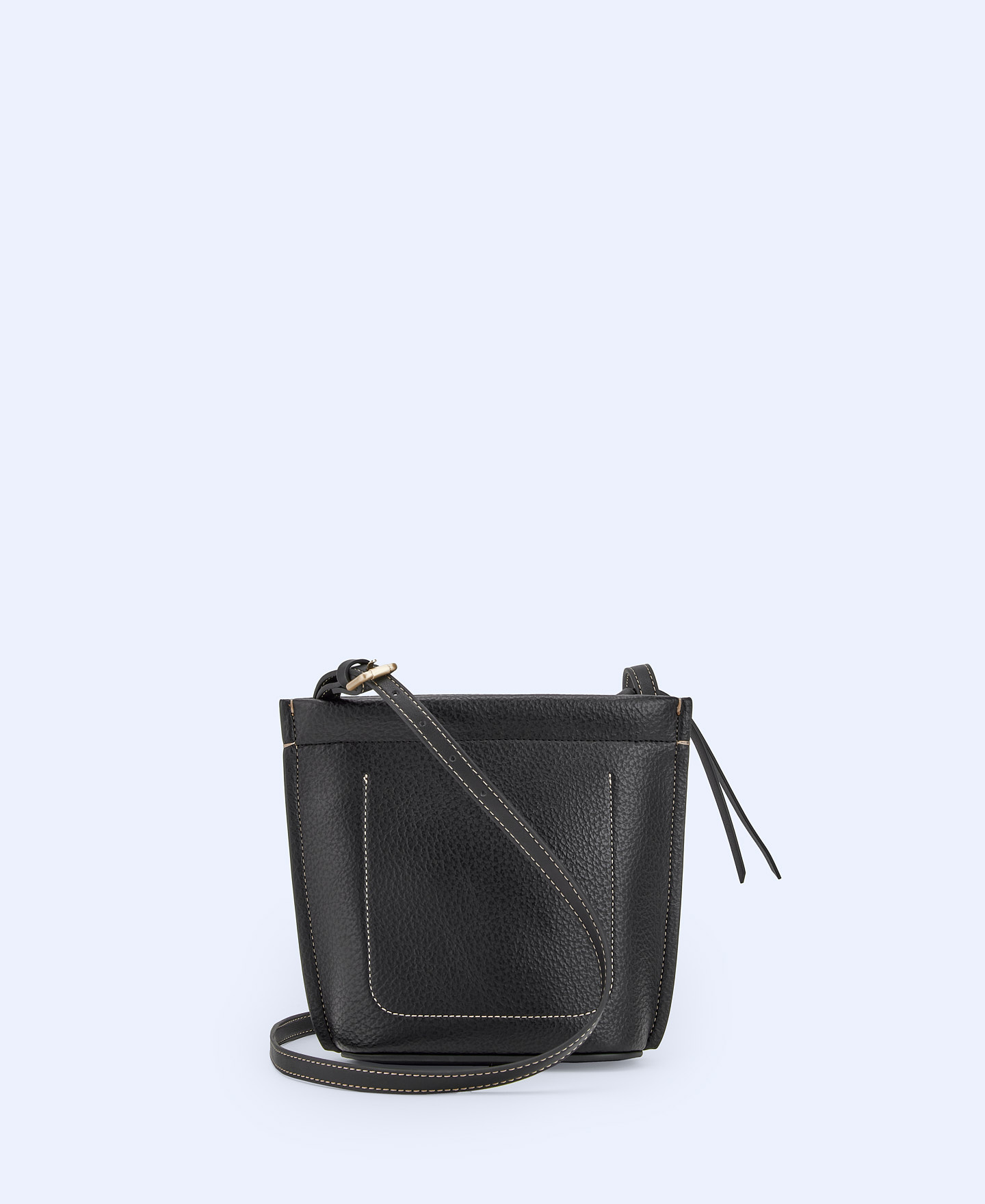 Grain textured small shoulder bag image number 1