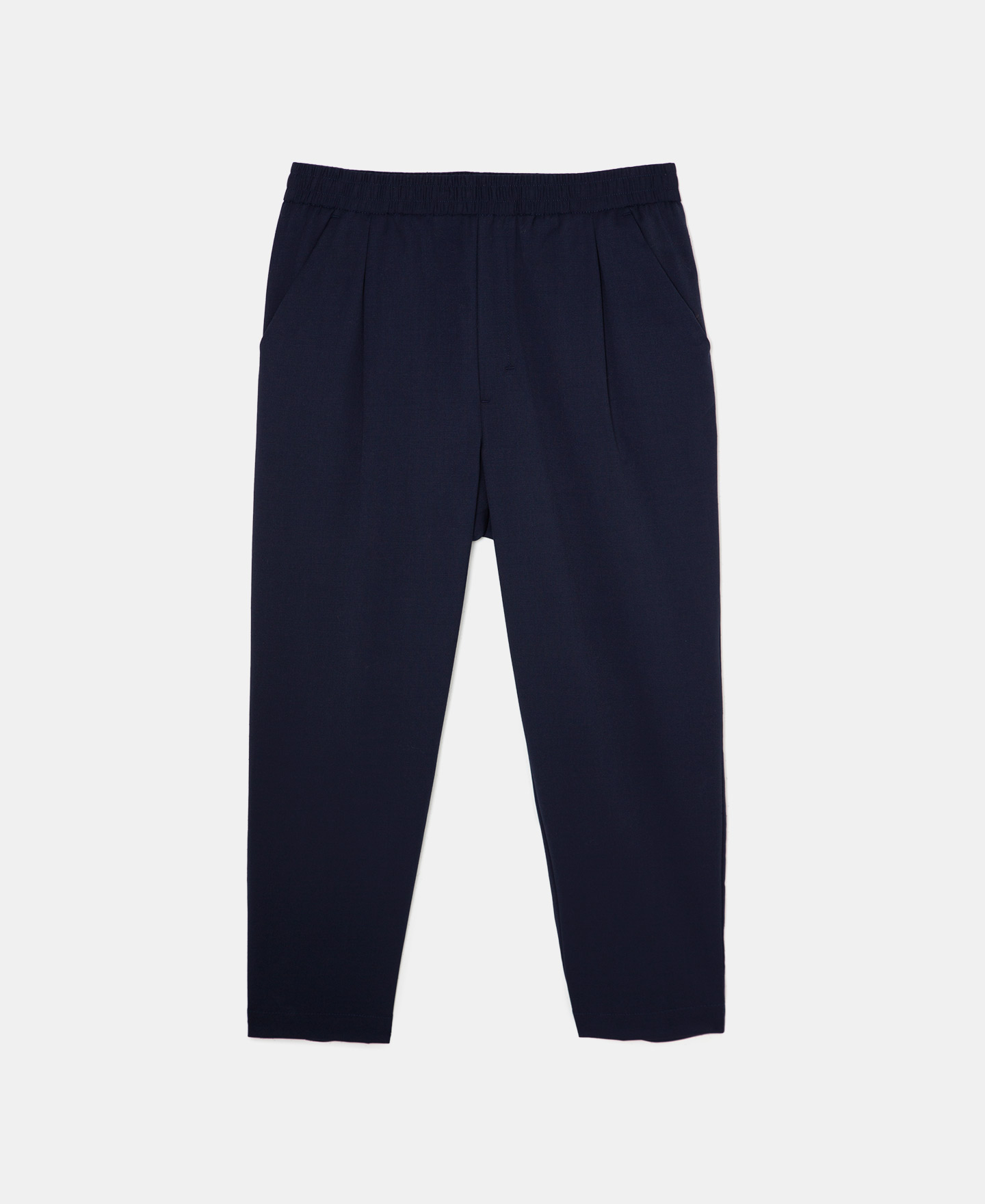 Pantalón de pinzas silueta zanahoria image number 4