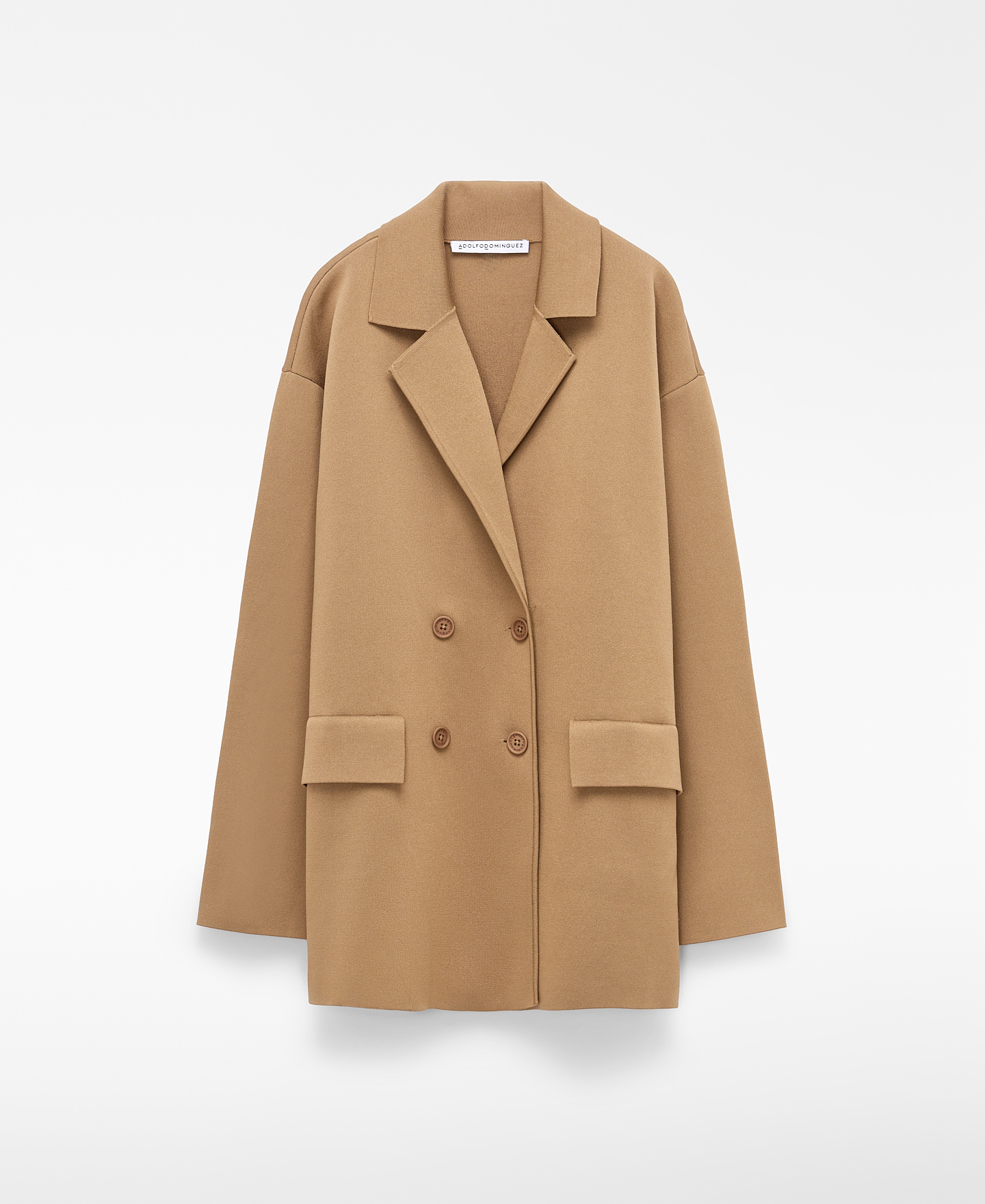 Knit tailored blazer image number 4
