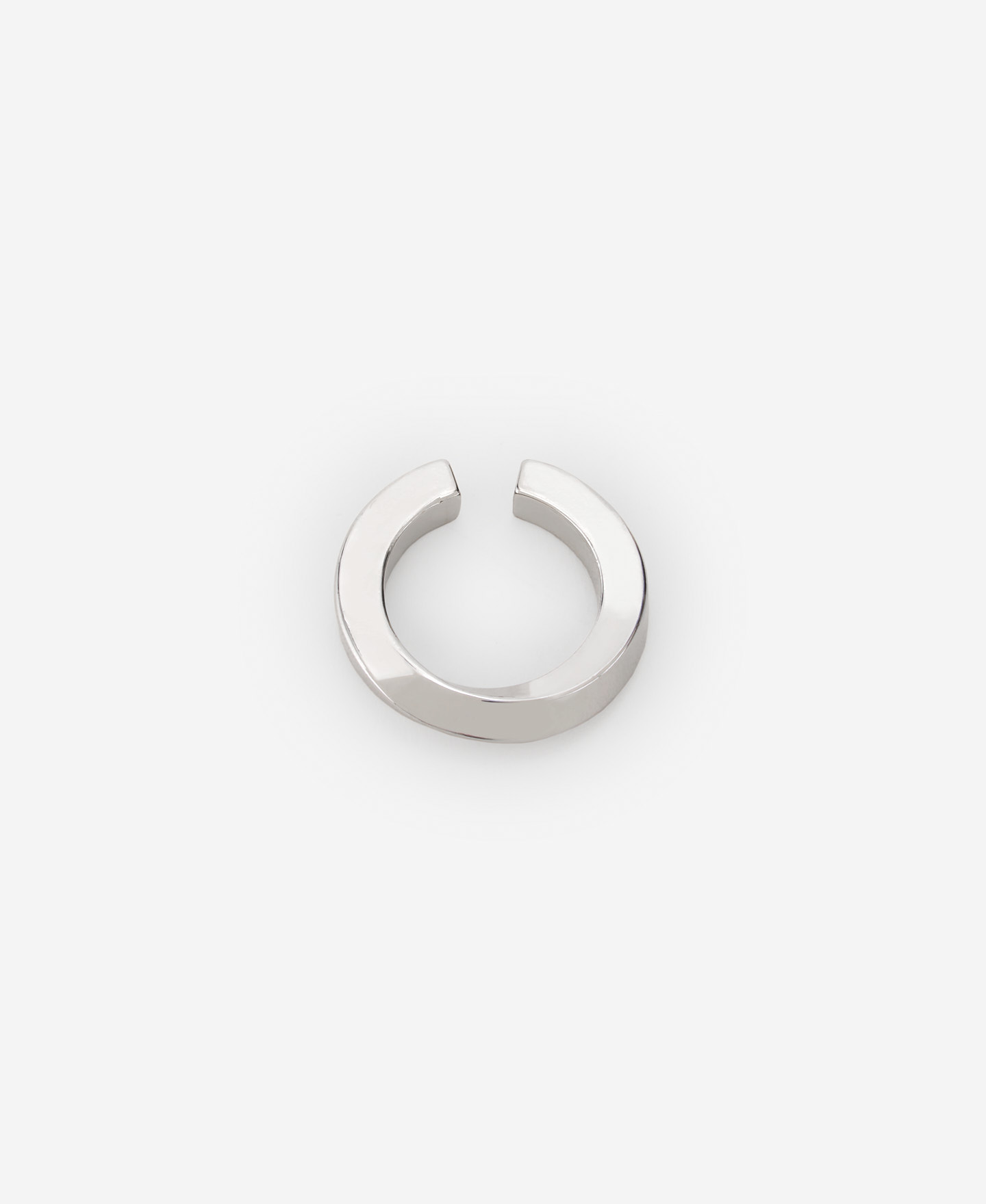 Anillo Giro plateado para mujer image number 0