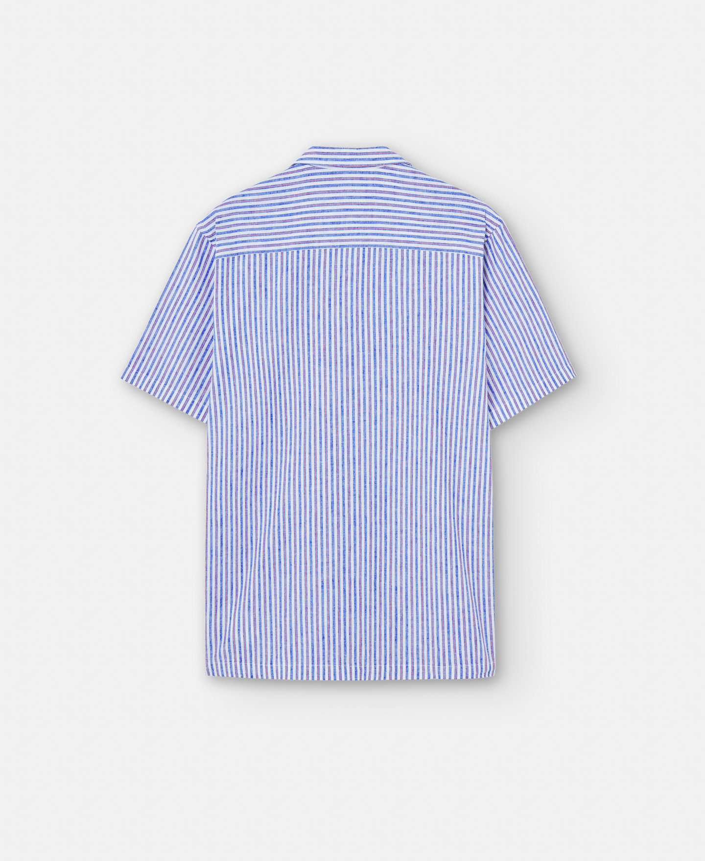 Striped bowling collar shirt image number 5