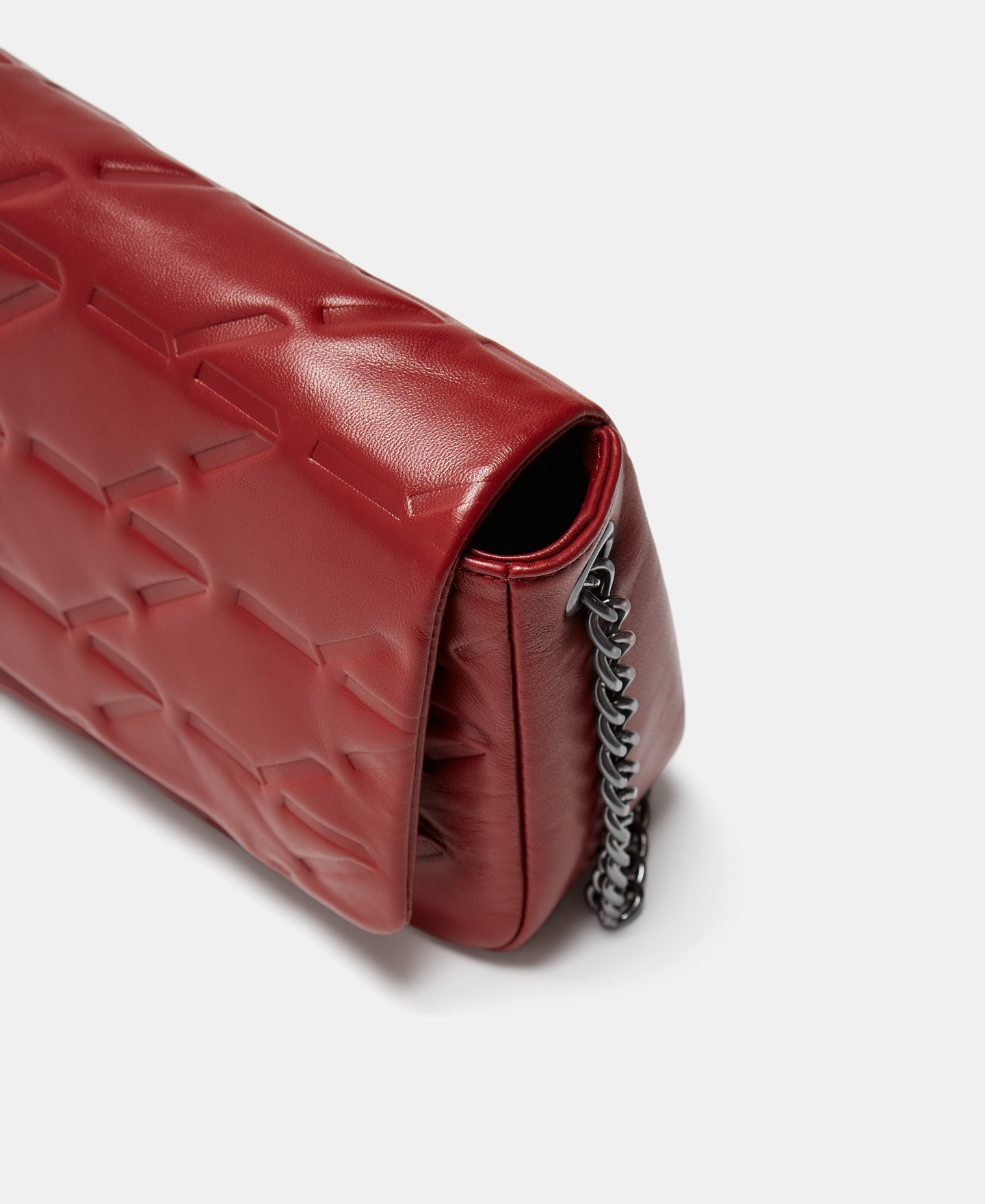 Medium padded nappa shoulder bag image number 2