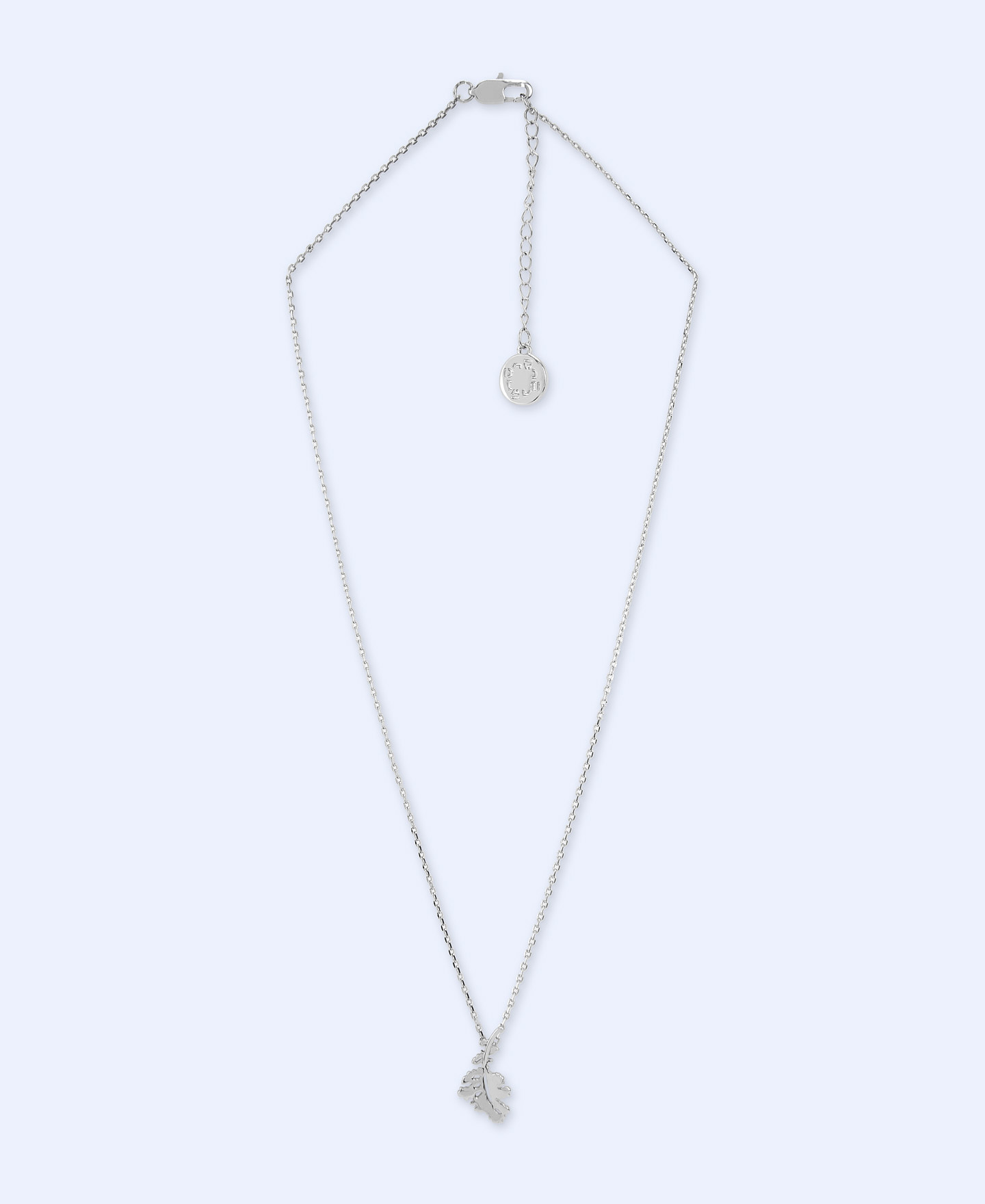 Collar Hoja en latón y zinc image number 0