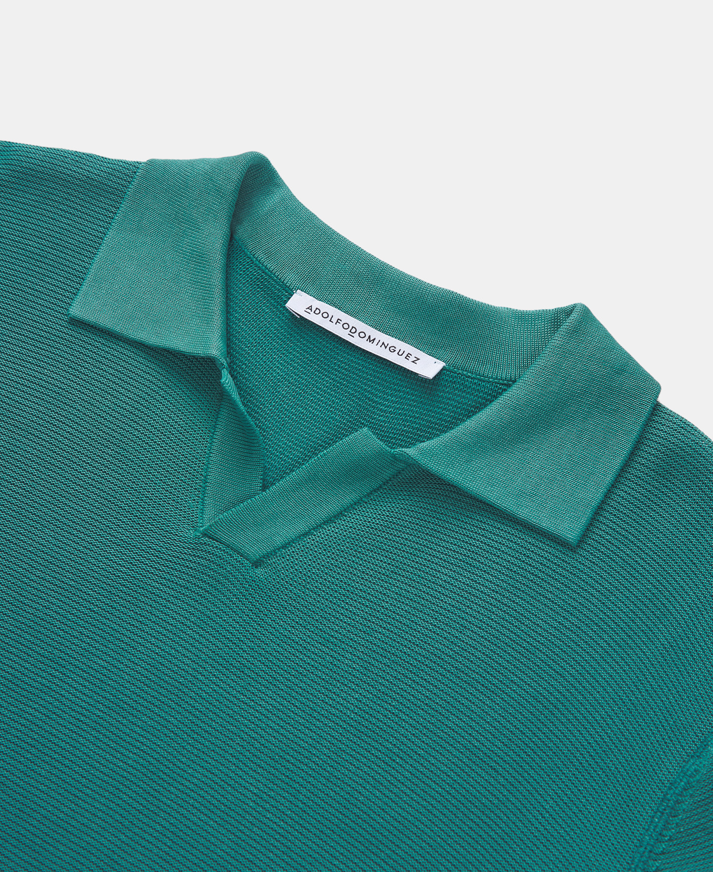 Cotton and viscose polo shirt image number 6