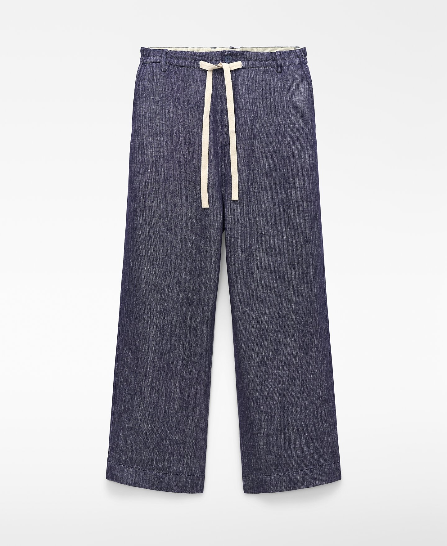 Pantal&oacute;n relaxed fit cord&oacute;n lino europeo image number 4