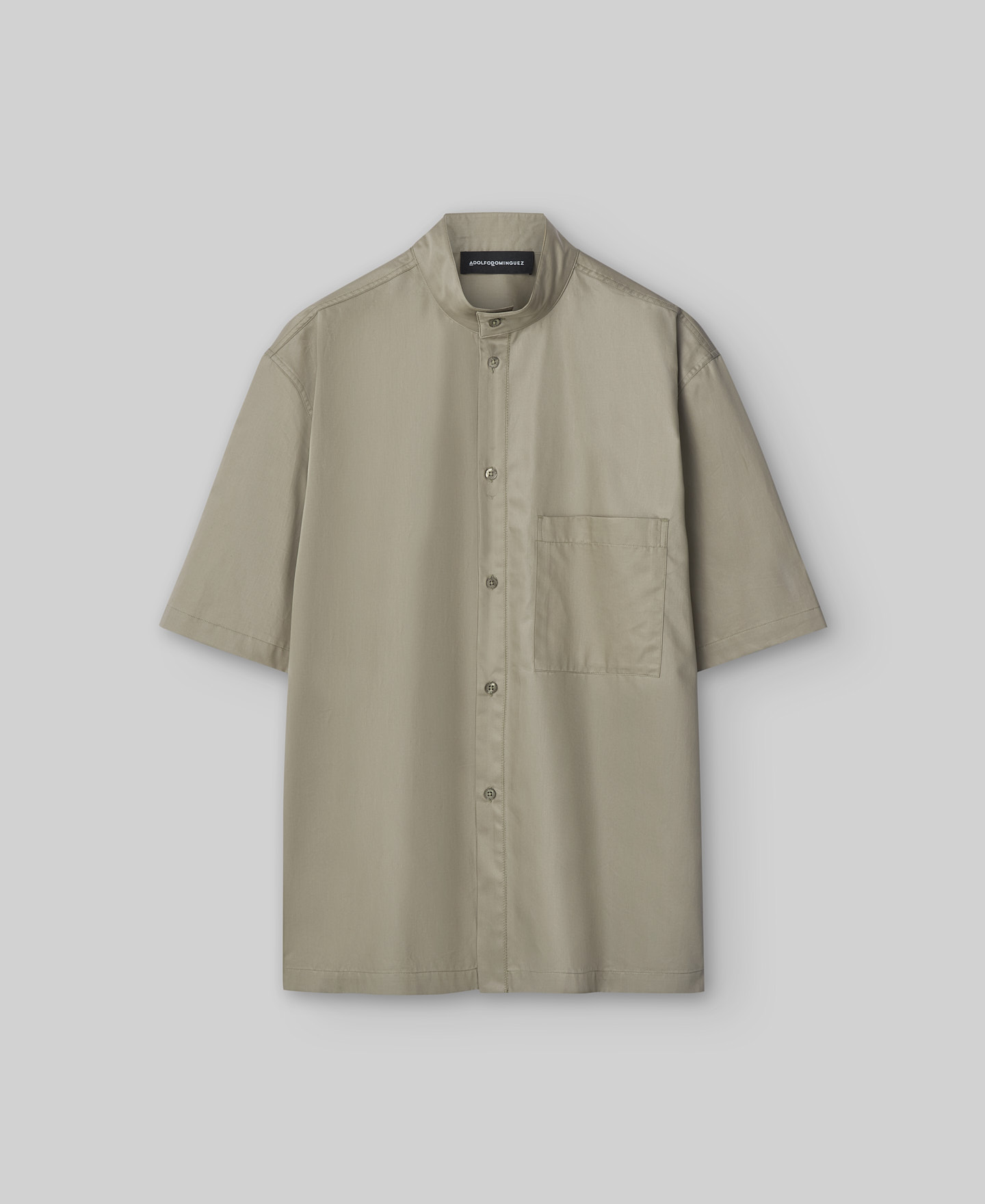 Camisa manga corta en algod&oacute;n hombre image number 4