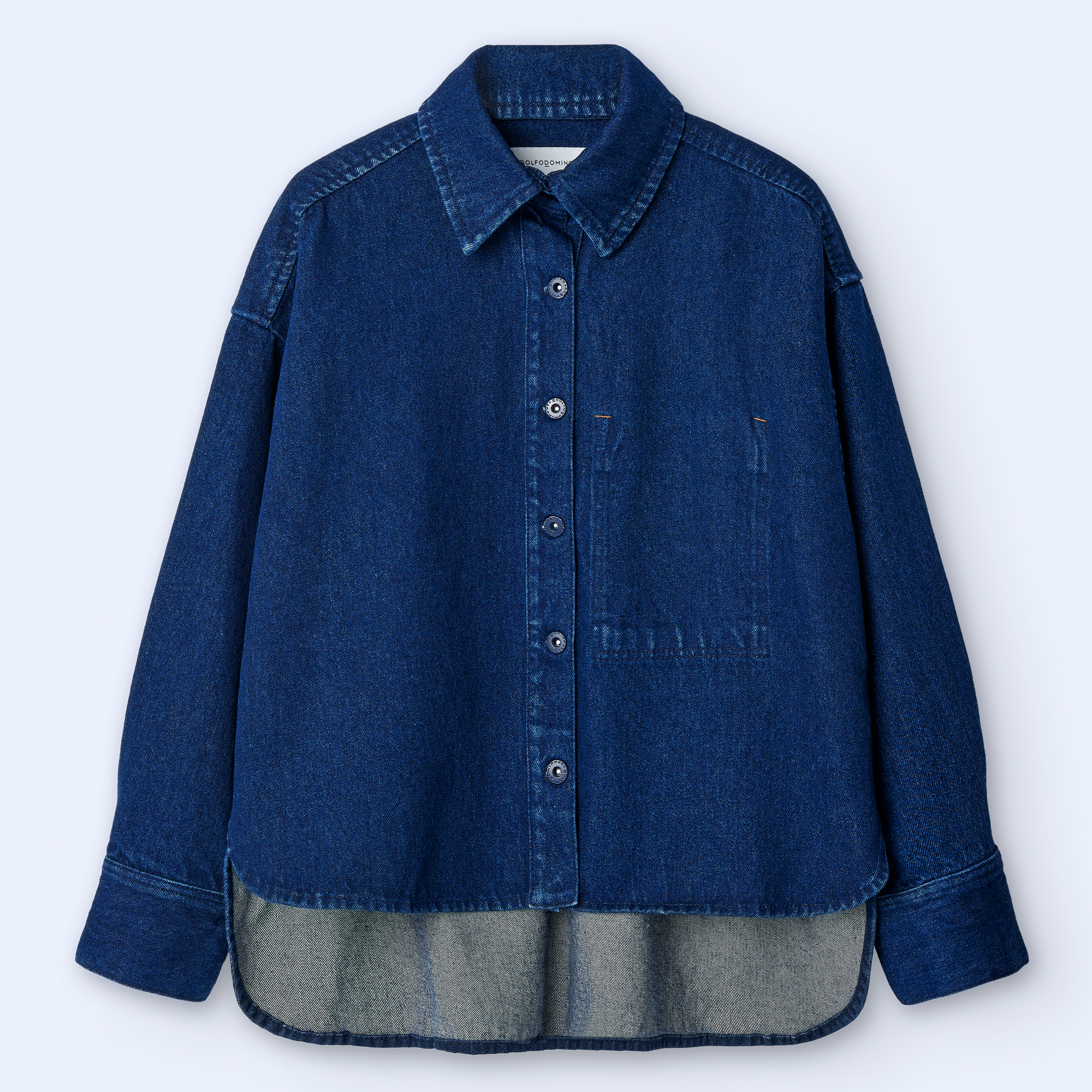 Surchemise en jean oversize image number 4