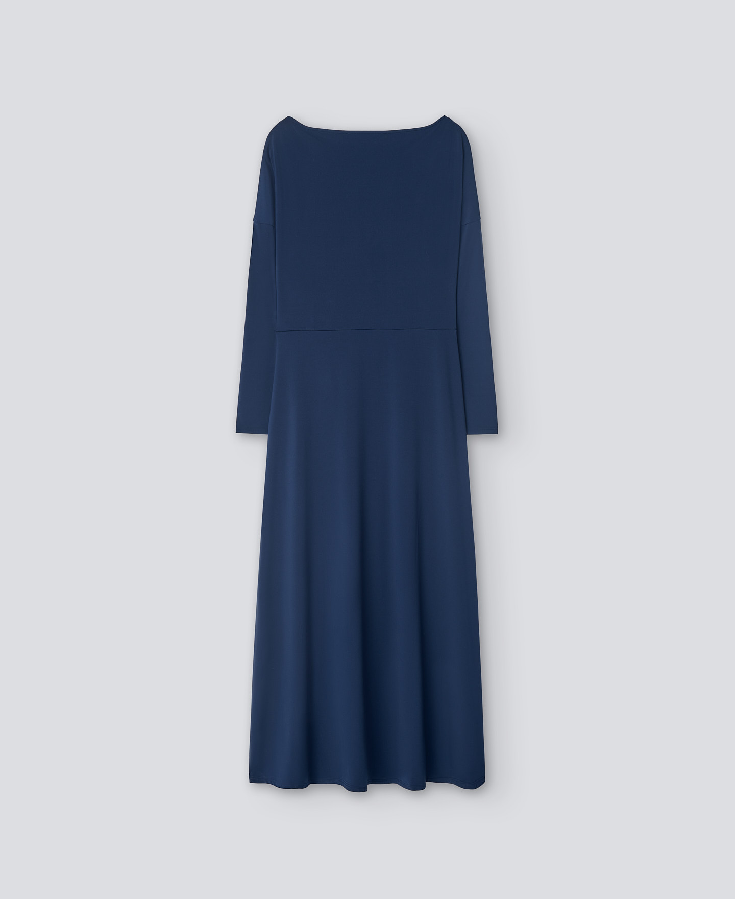 Navy blue midi dress image number 5