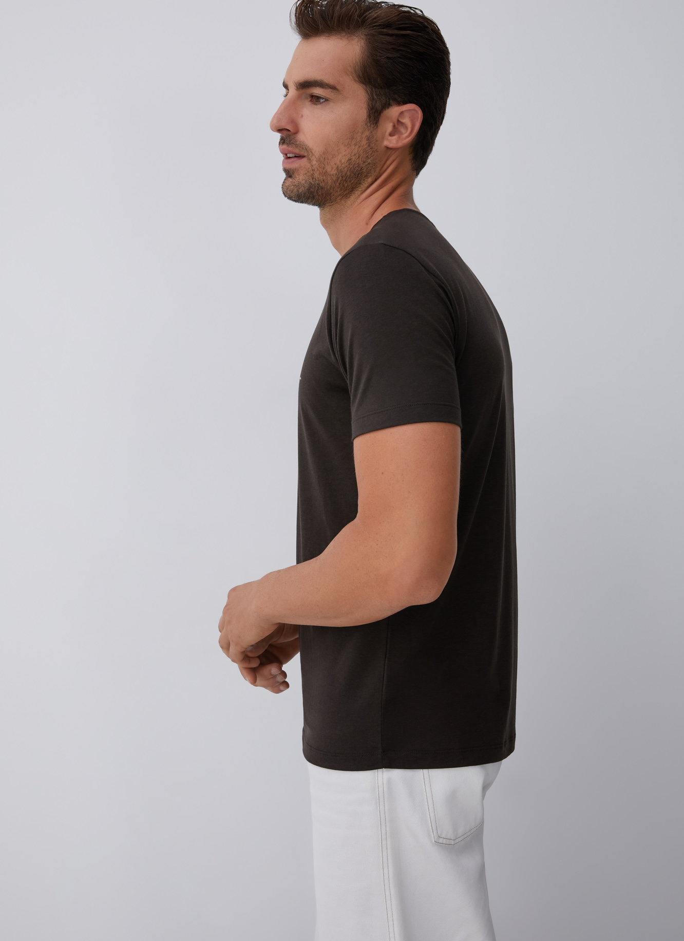 Lyocell and cotton t-shirt image number 4