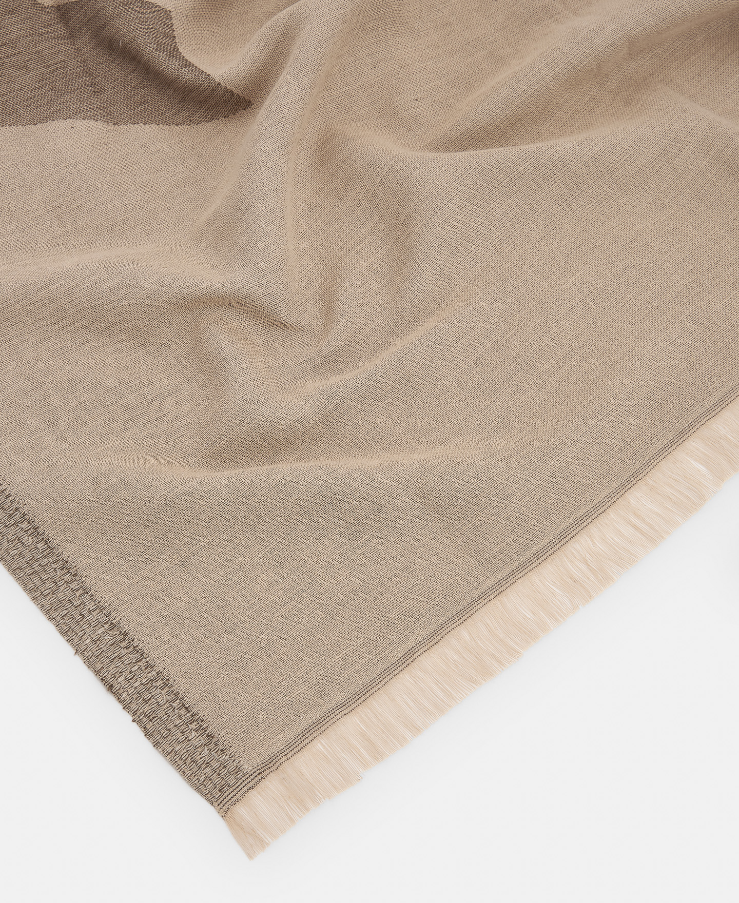 Organic cotton maxi logo shawl image number 2