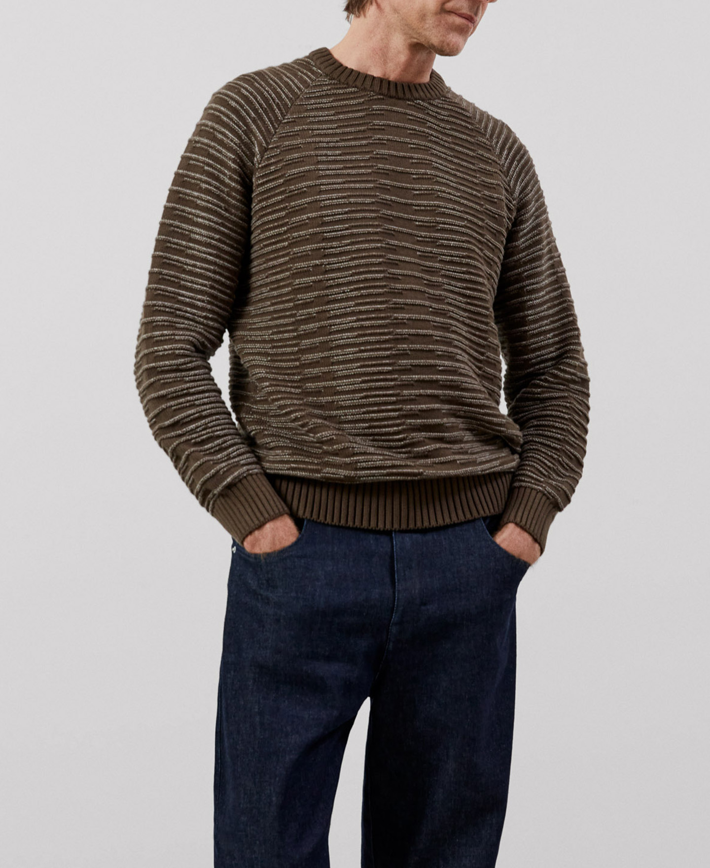 Organic cotton sweater image number 0