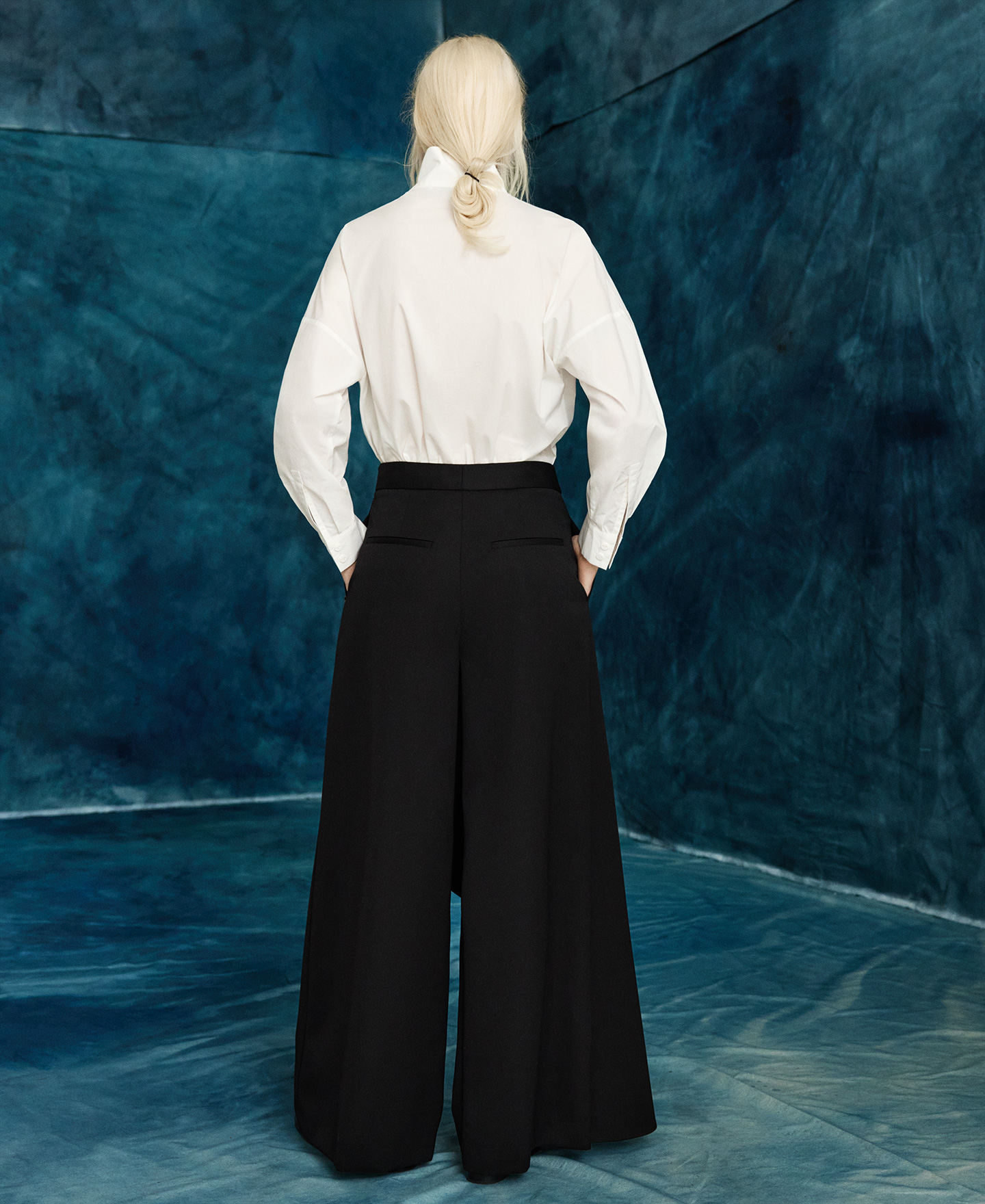 Pantalón pieza delantera mujer image number 3