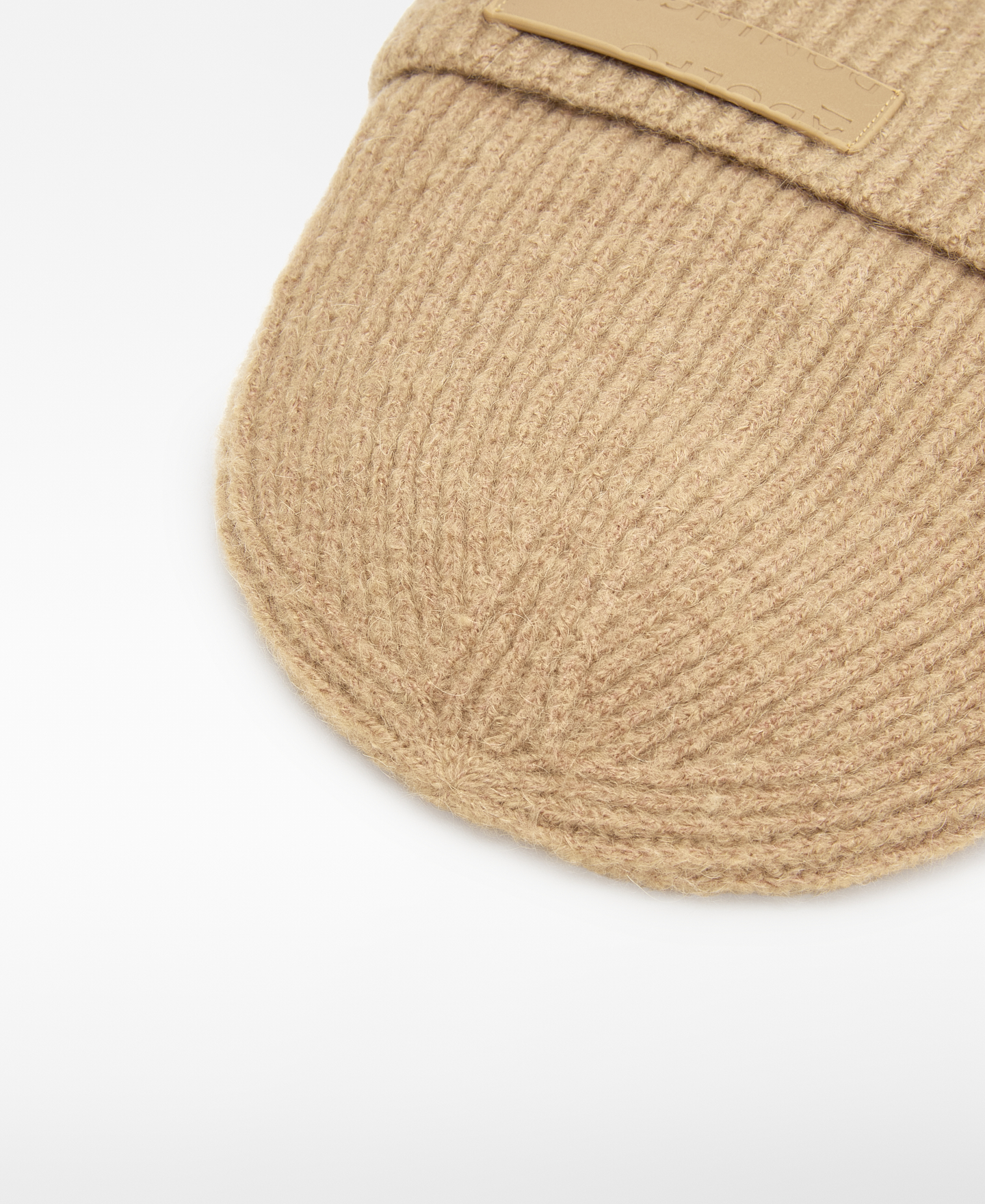 Gorro canelado com mohair image number 2