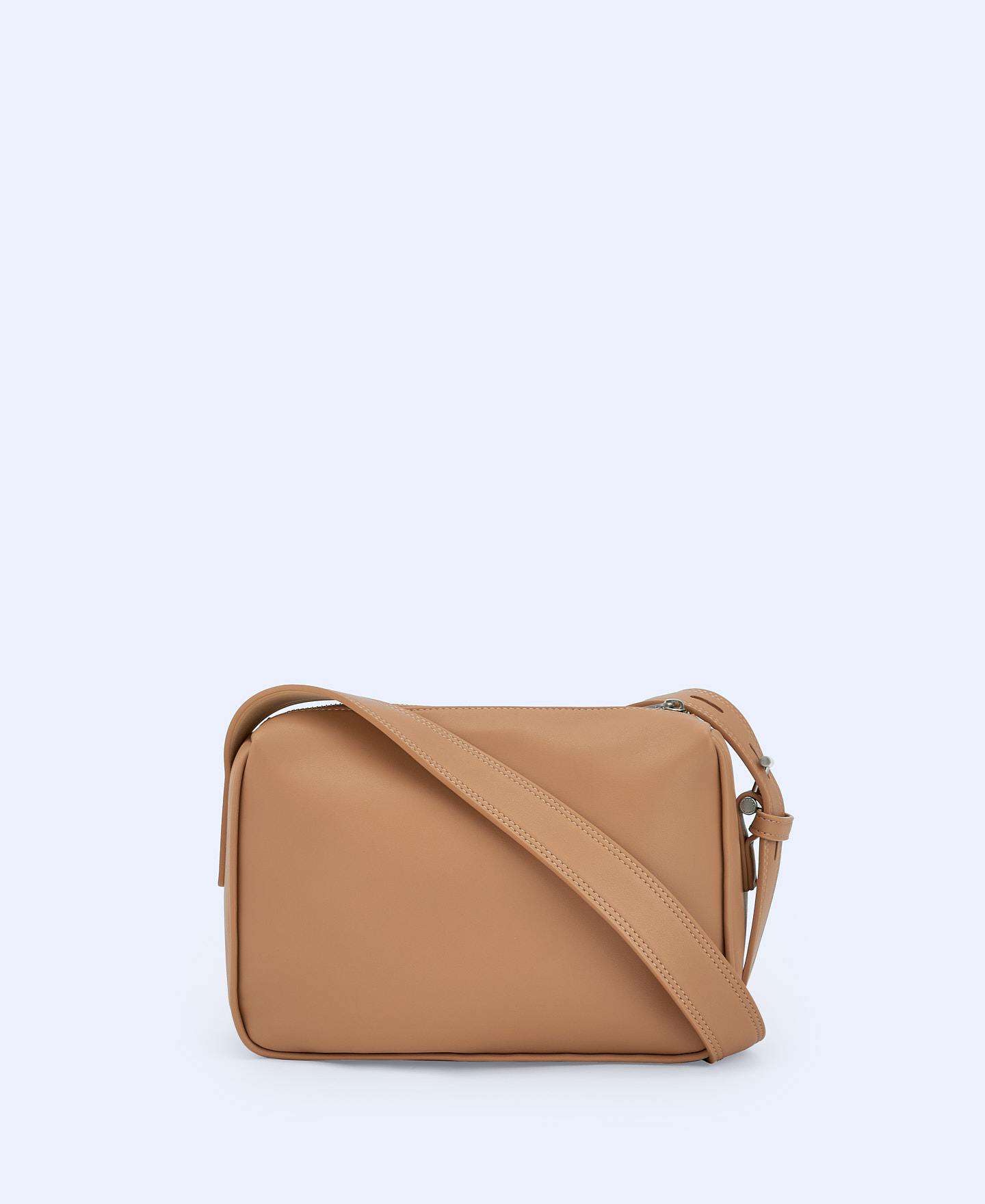 Recycled polyester medium messenger bag image number 1