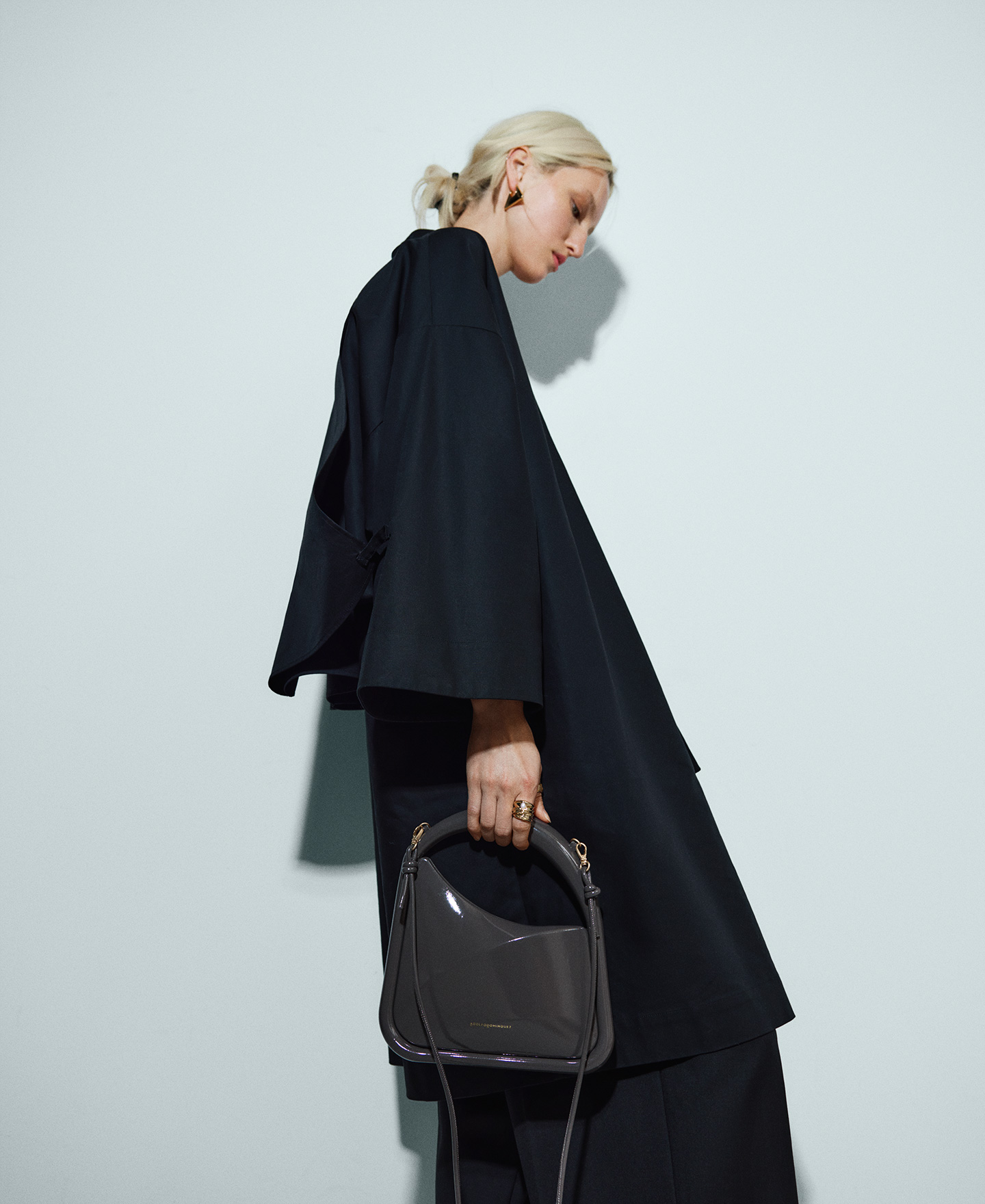 Rigid cocktail bag woman image number 5