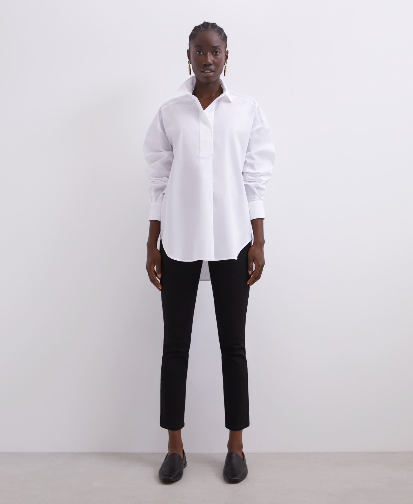 High rise skinny jeans image number 0