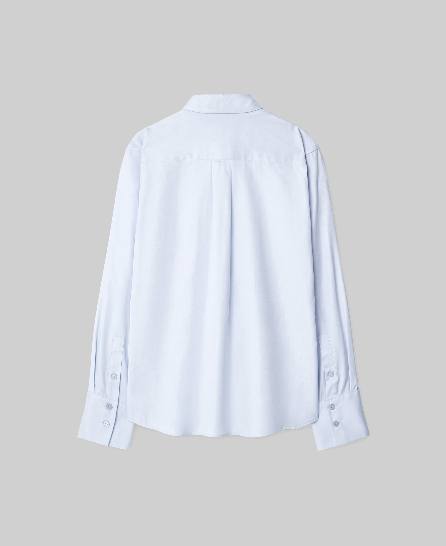 Camisa algodón azul celeste para mujer image number 5