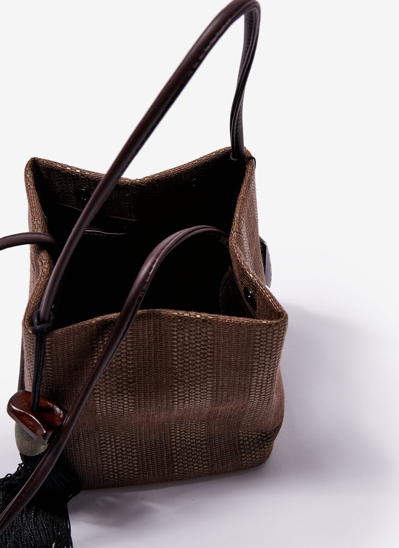 Ladybag with raffia finish image number 2