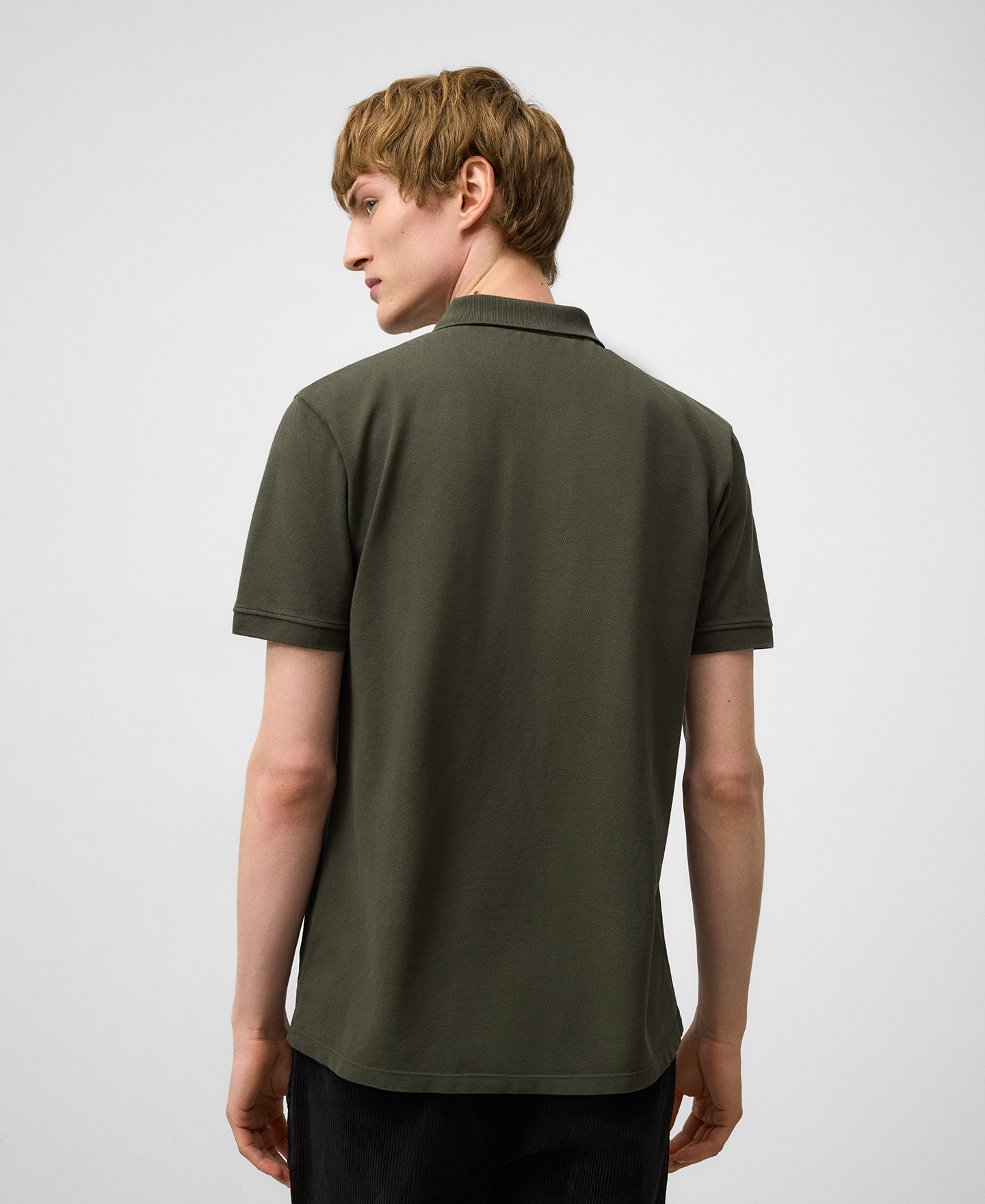 Polo piqué algodón orgánico hombre image number 2