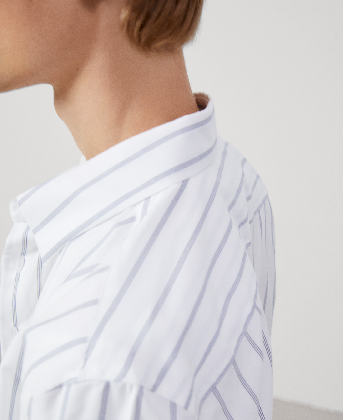 Lyocell cotton shirt image number 3
