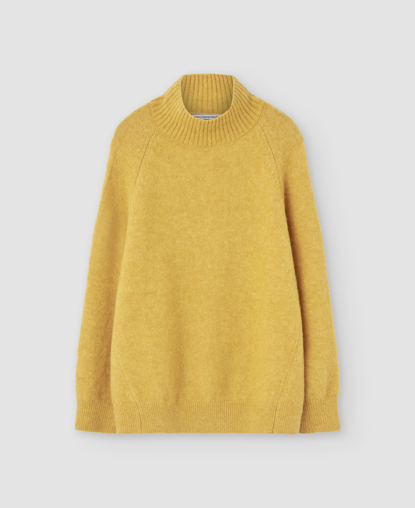 Jersey cuello chimenea en alpaca image number 4