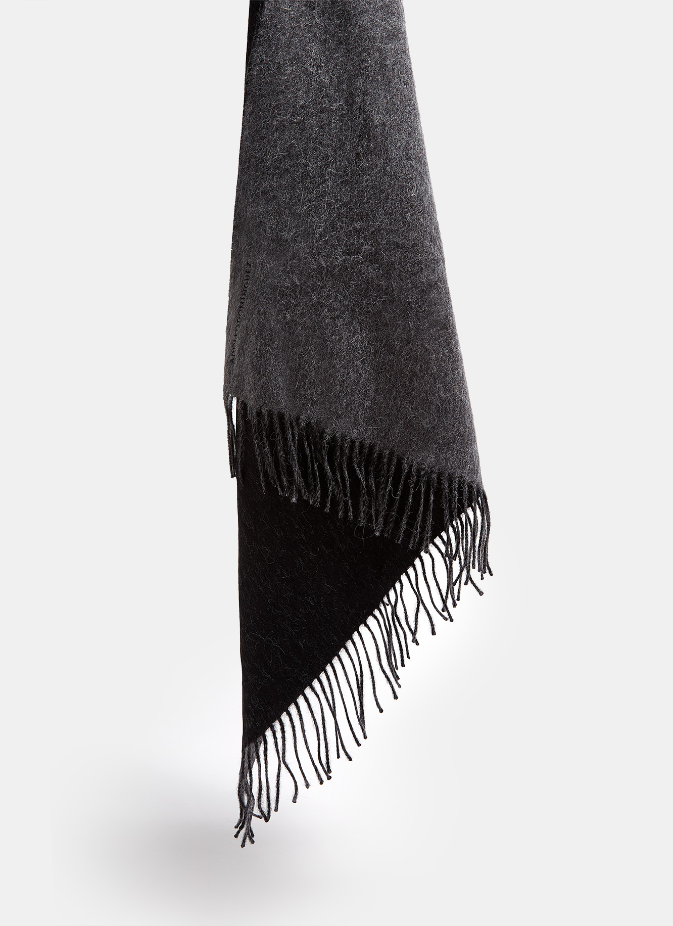 Reversible alpaca scarf image number 1