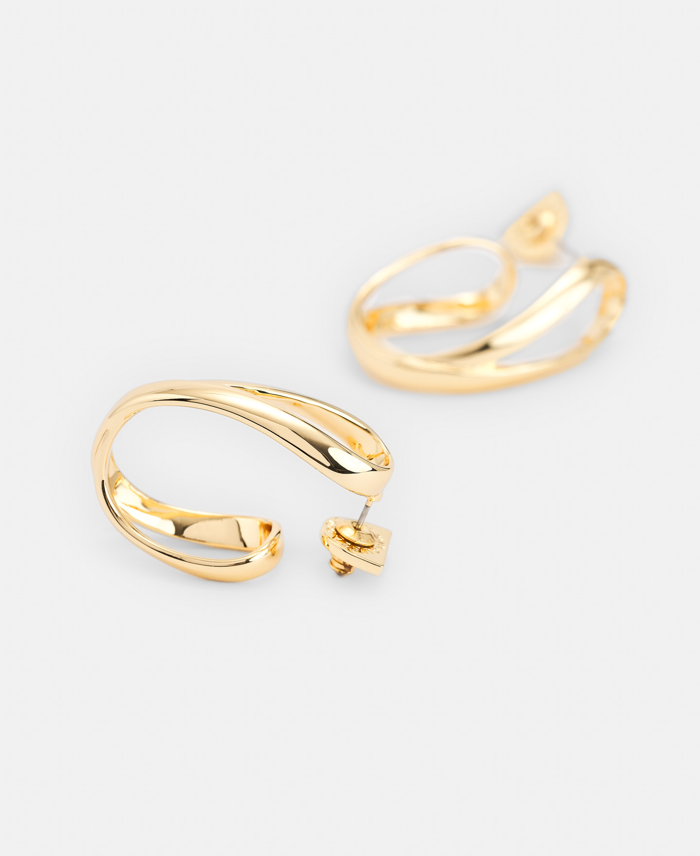 Pendientes eslabones en zinc image number 2