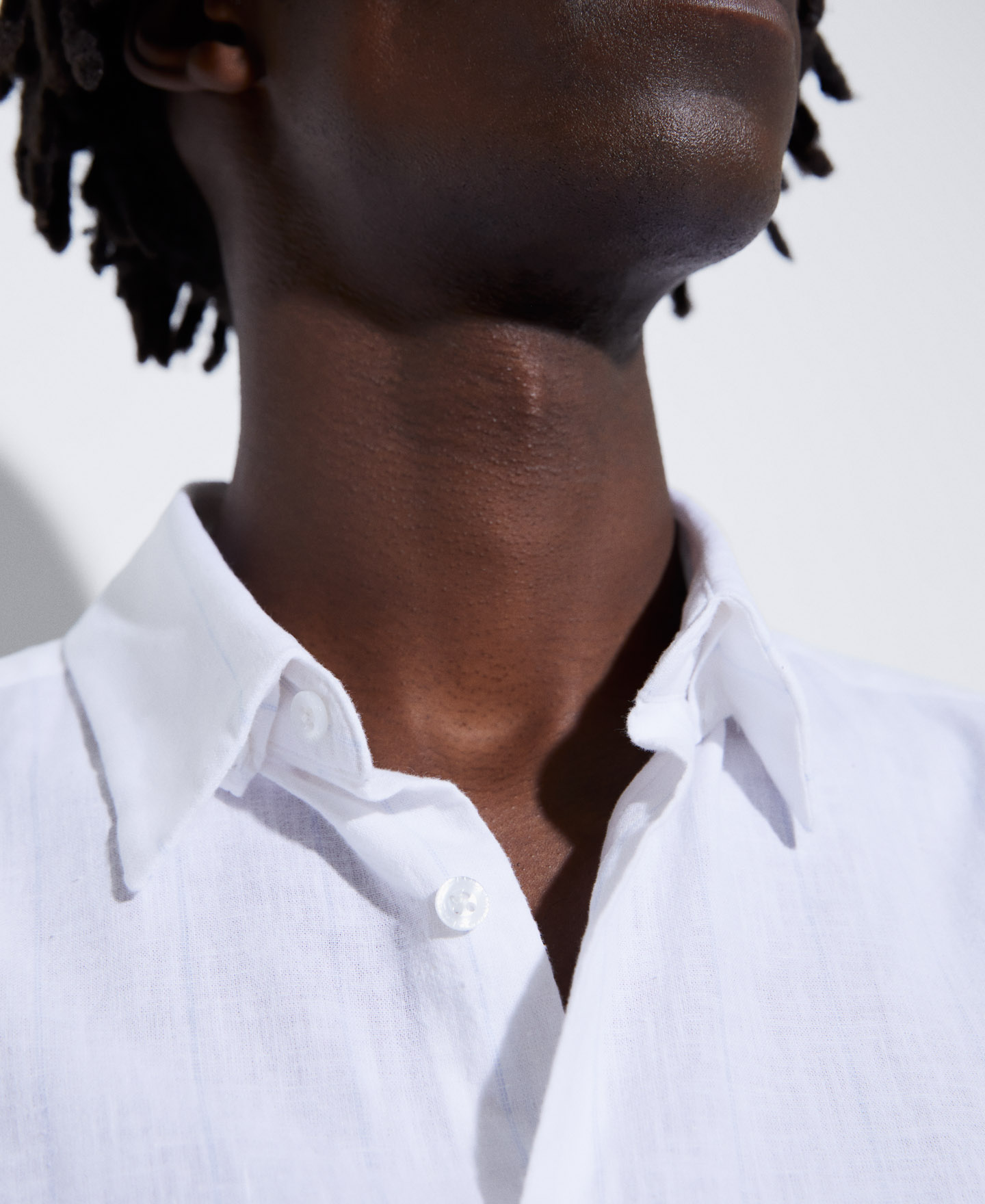Organic cotton and linen shirt image number 3
