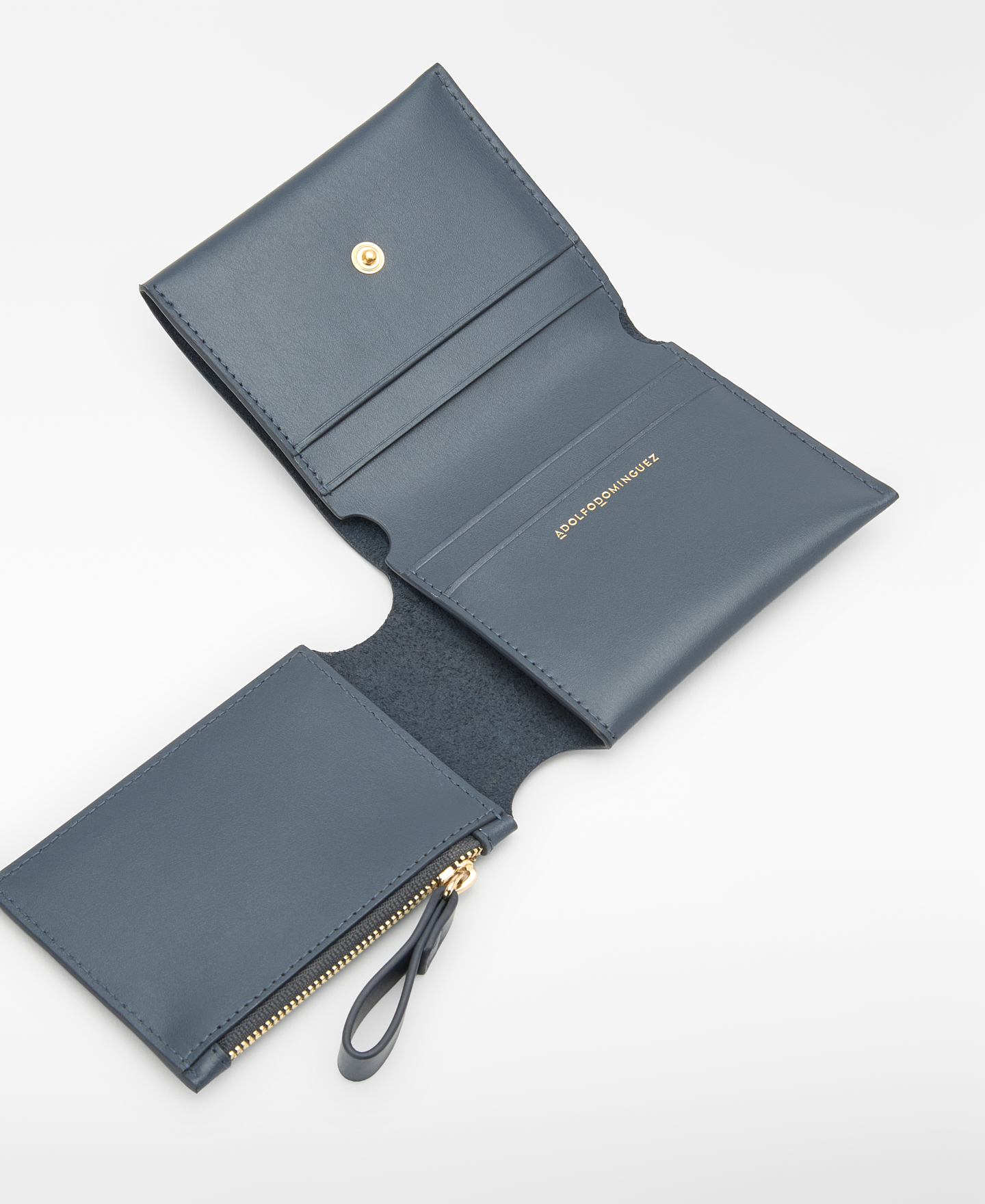 Fold-out leather wallet image number 1