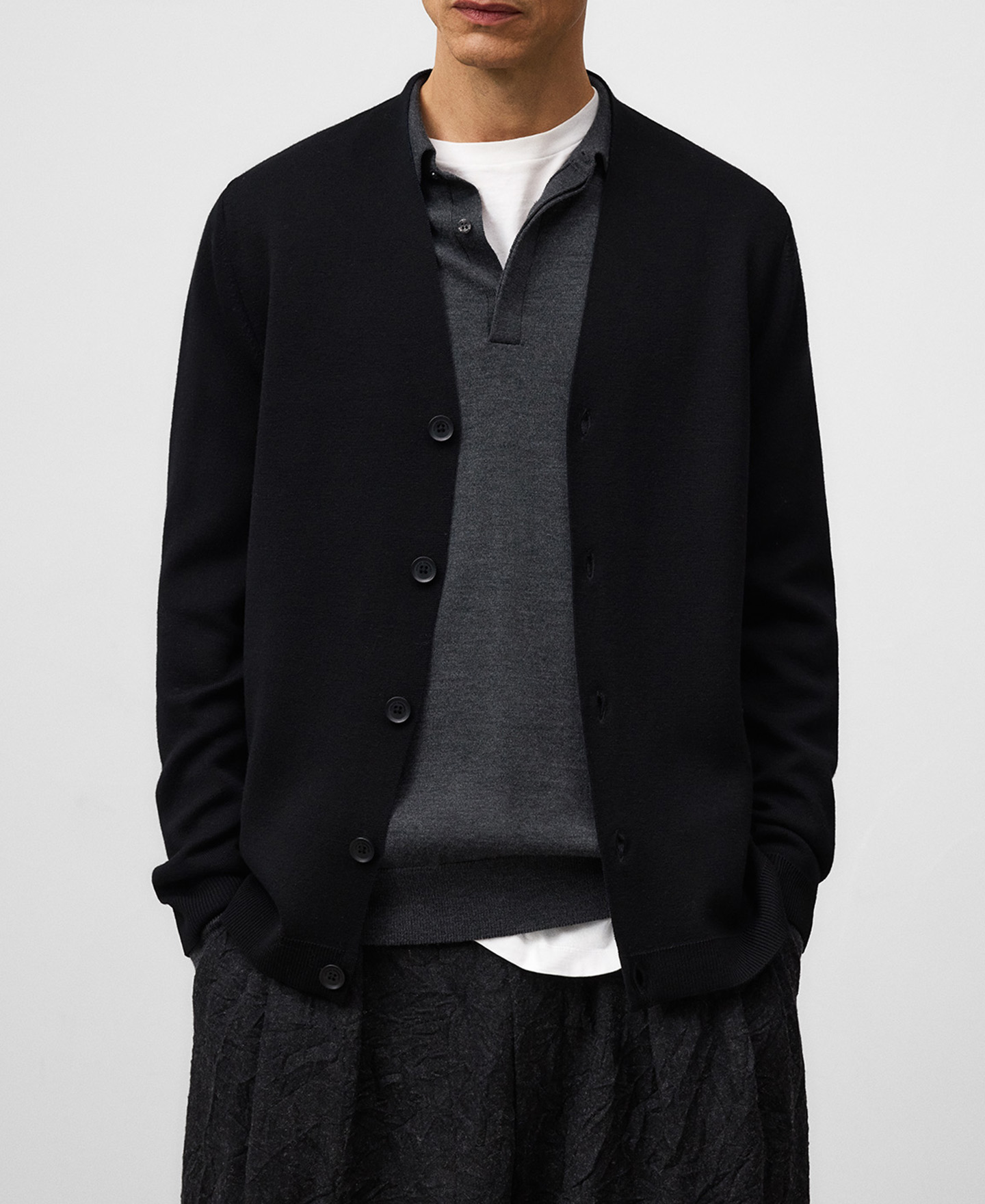 Knit cardigan image number 0