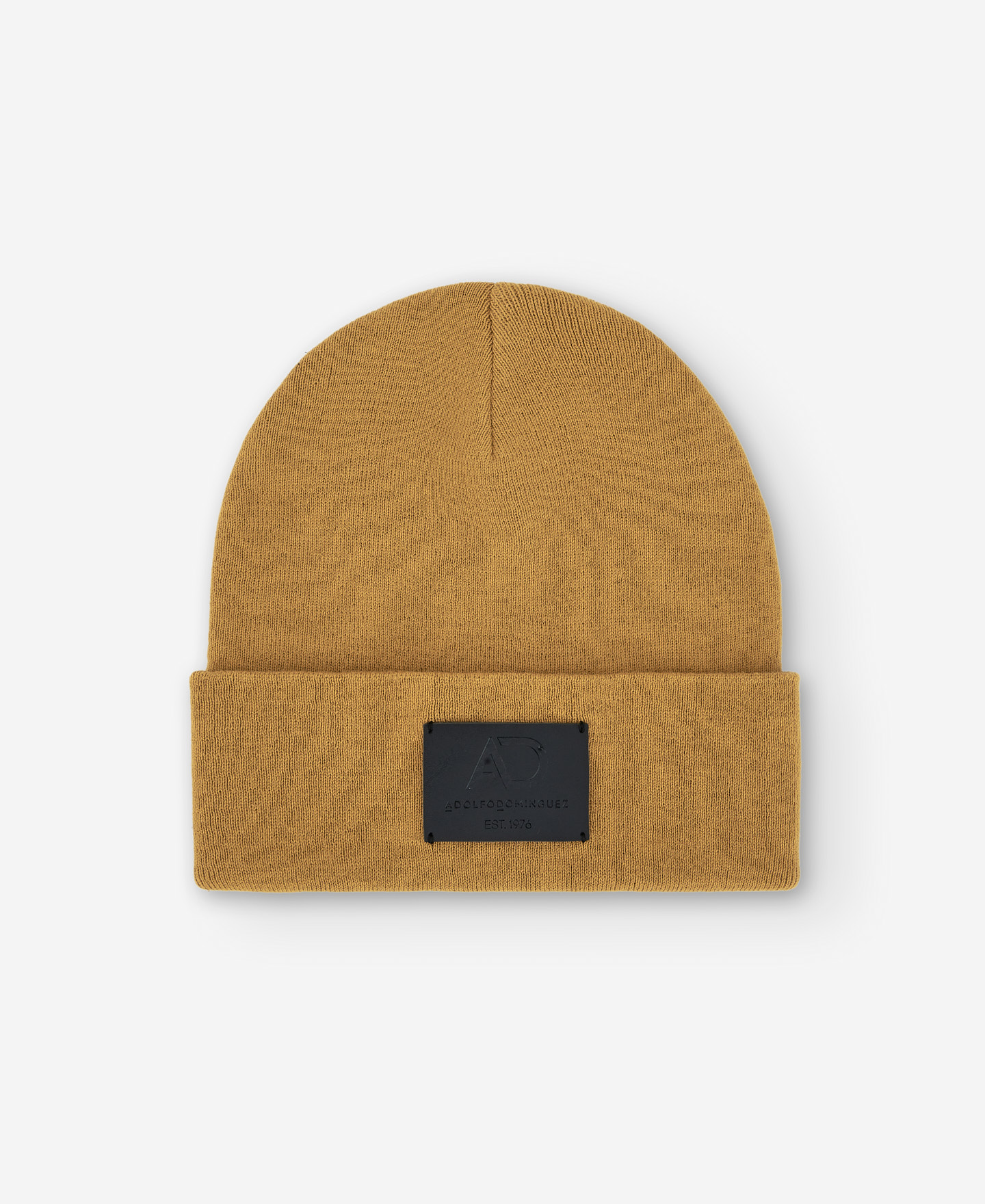 Beanie en algodón con logo frontal image number 0