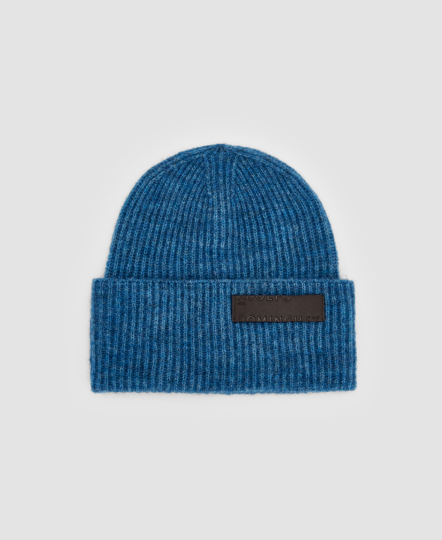Wool and alpaca knitted beanie cap image number 0