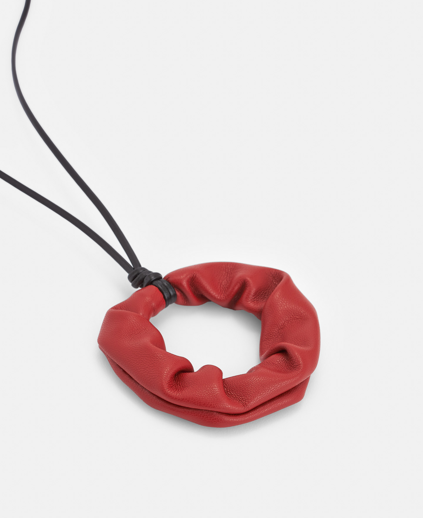 Leather look pendant image number 1
