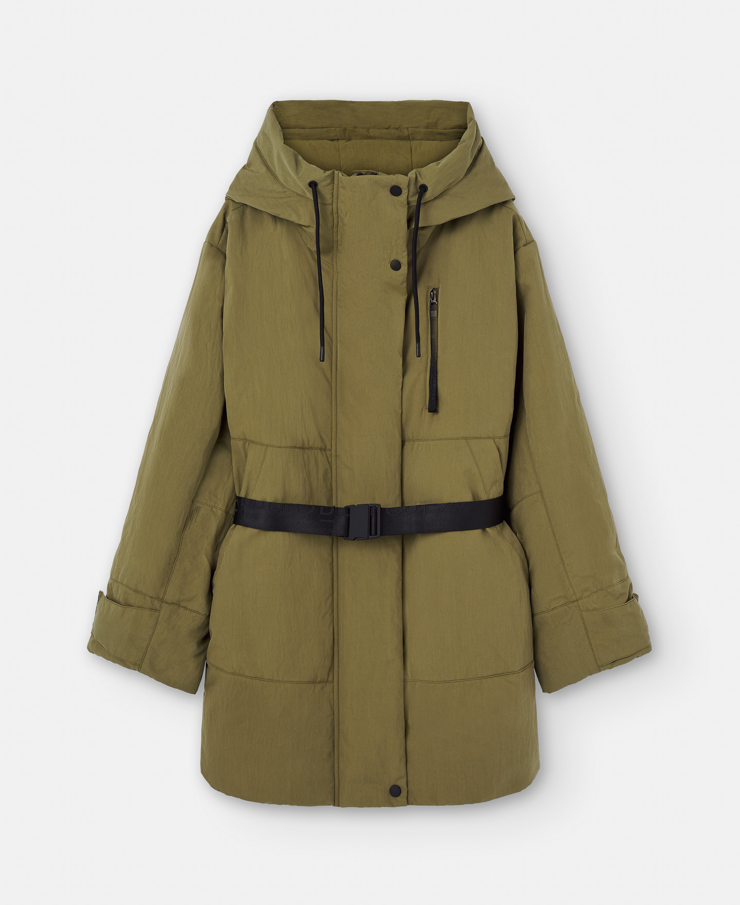 Cotton and nylon quilted jacket image number 5