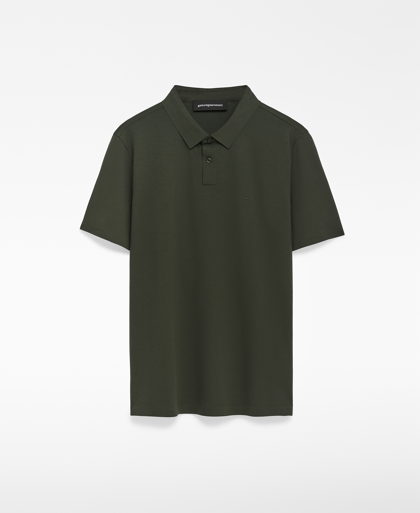 Regular fit short sleeve polo shirt man image number 4
