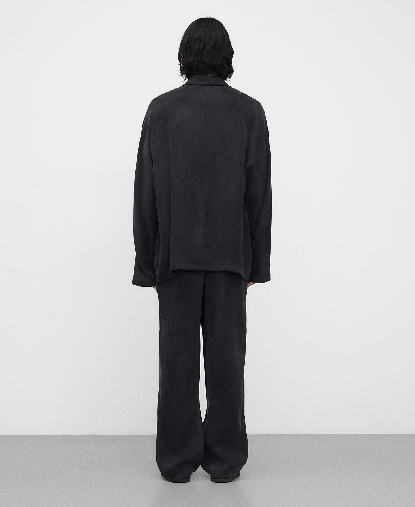 Relaxed fit trousers with cord detail image number 2