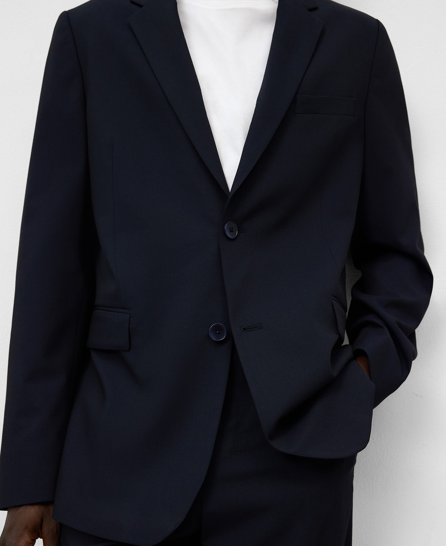 Regular fit tailored blazer man image number 3