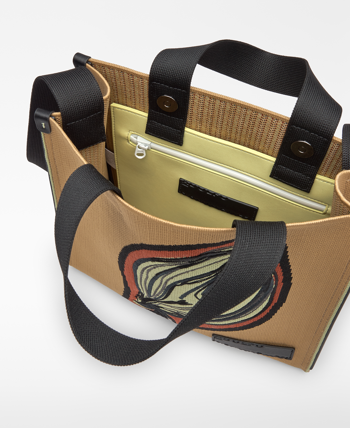 Bolso cuadrado punto bordado image number 3