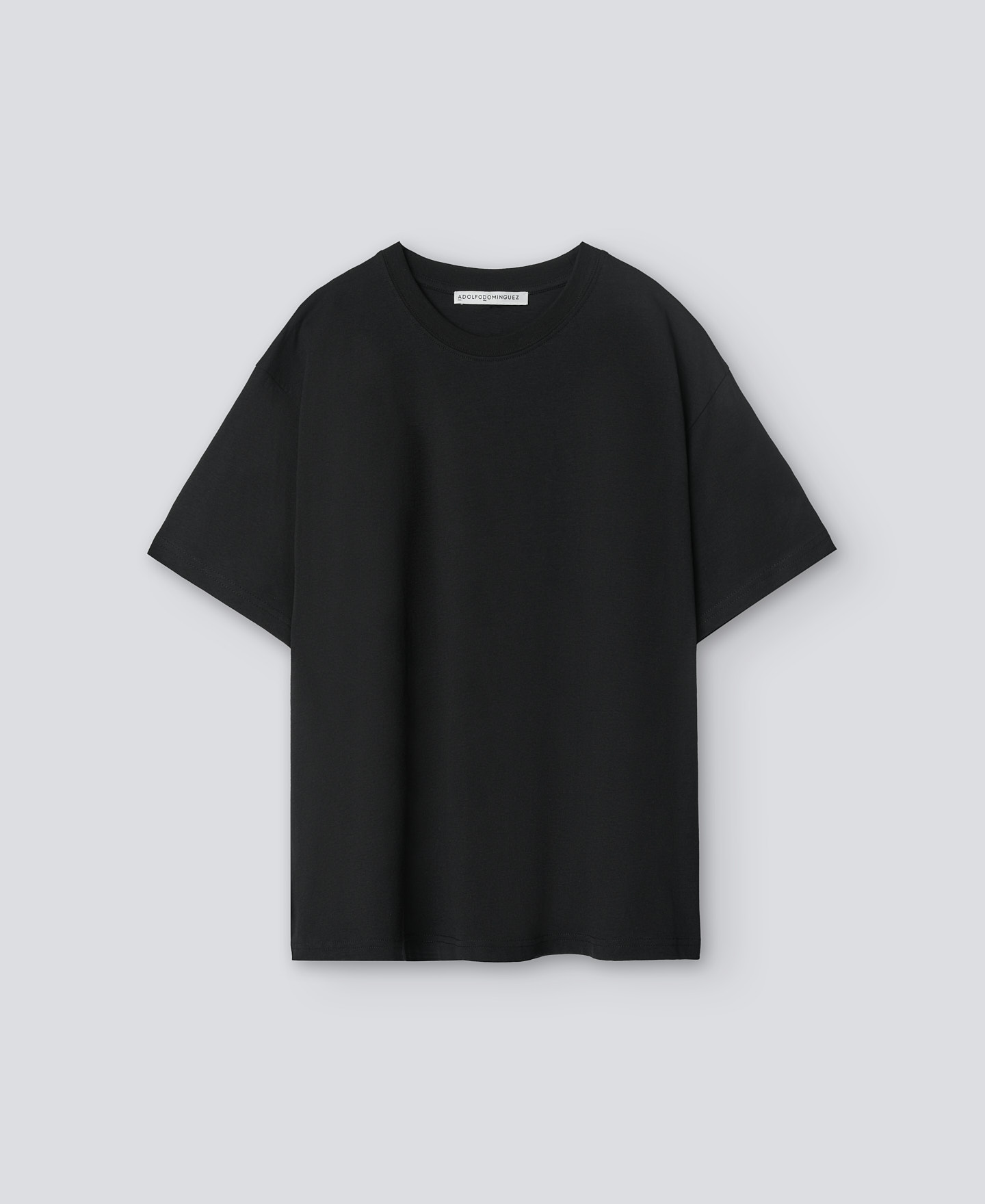T-shirt à col rond en coton pour femme image number 4