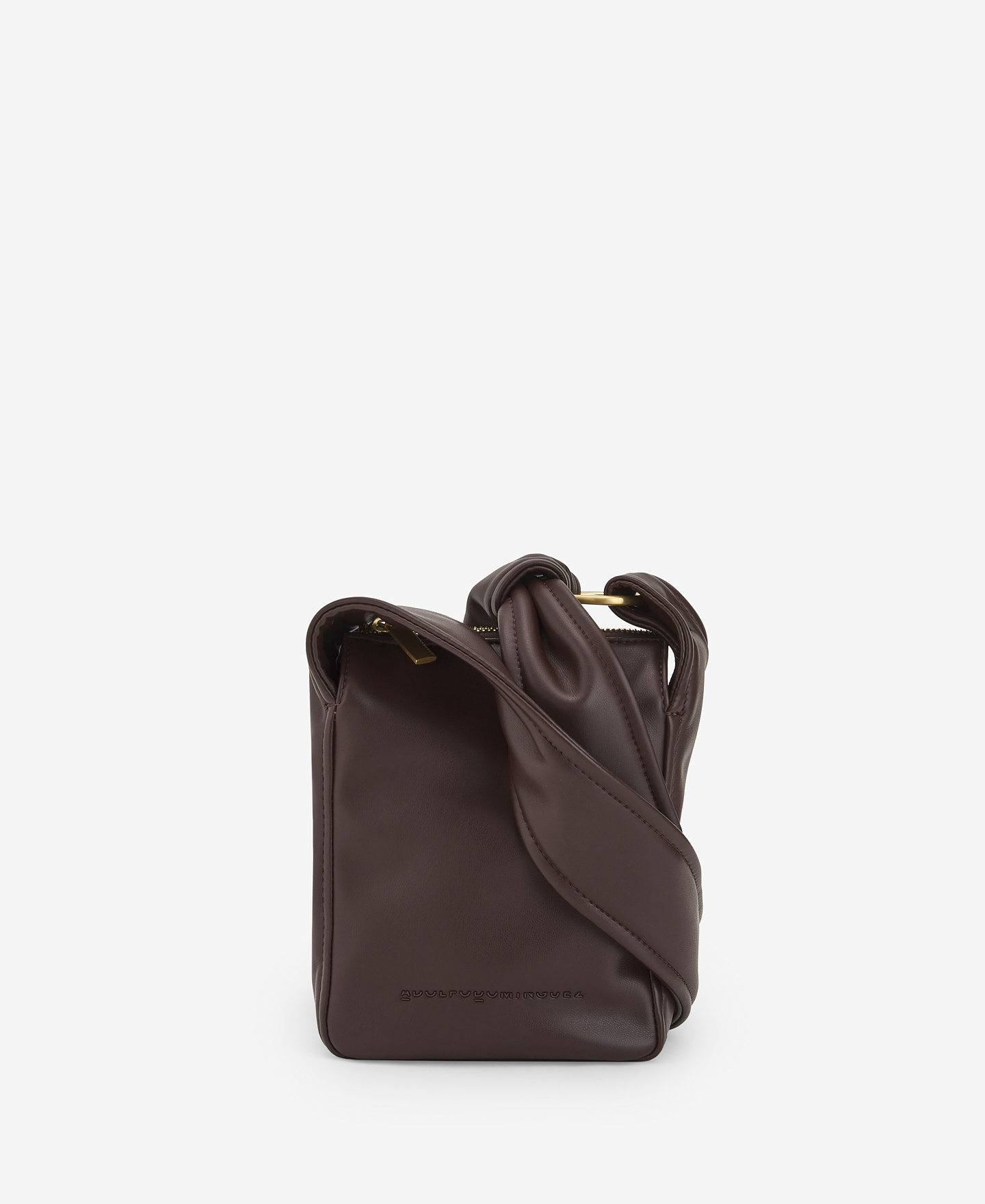 Nappa textured mini shoulder bag image number 0