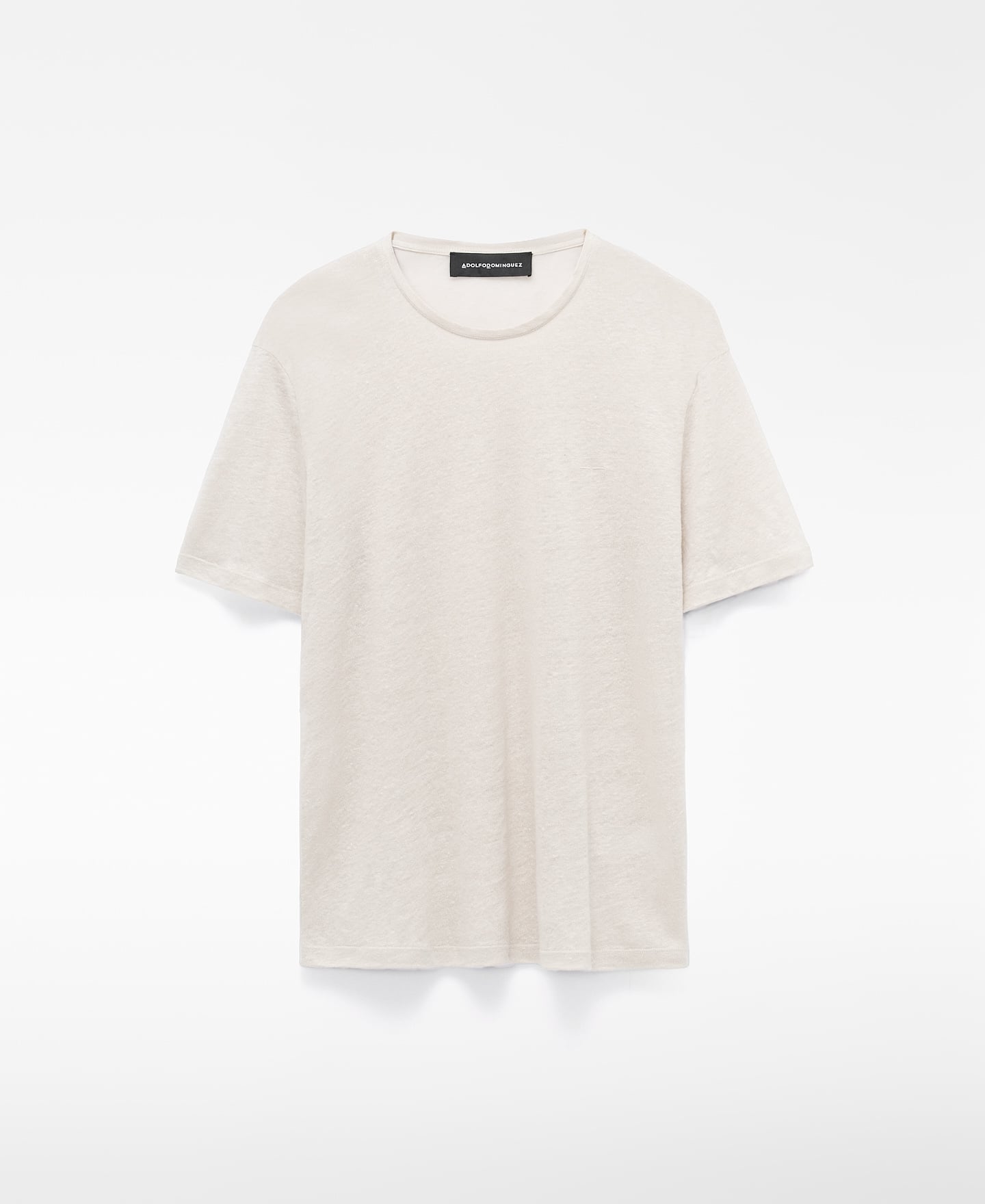 European linen regular fit T-shirt image number 4