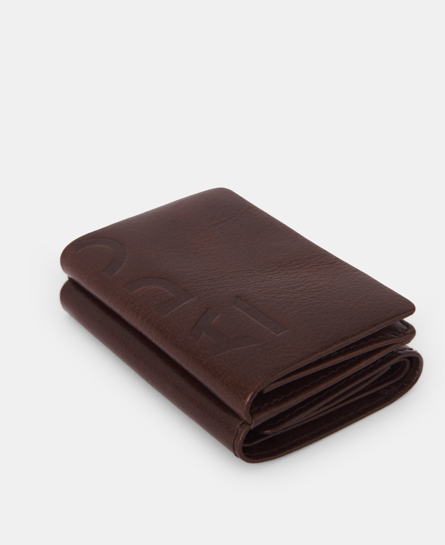 Small wallet in grained leather image number 1