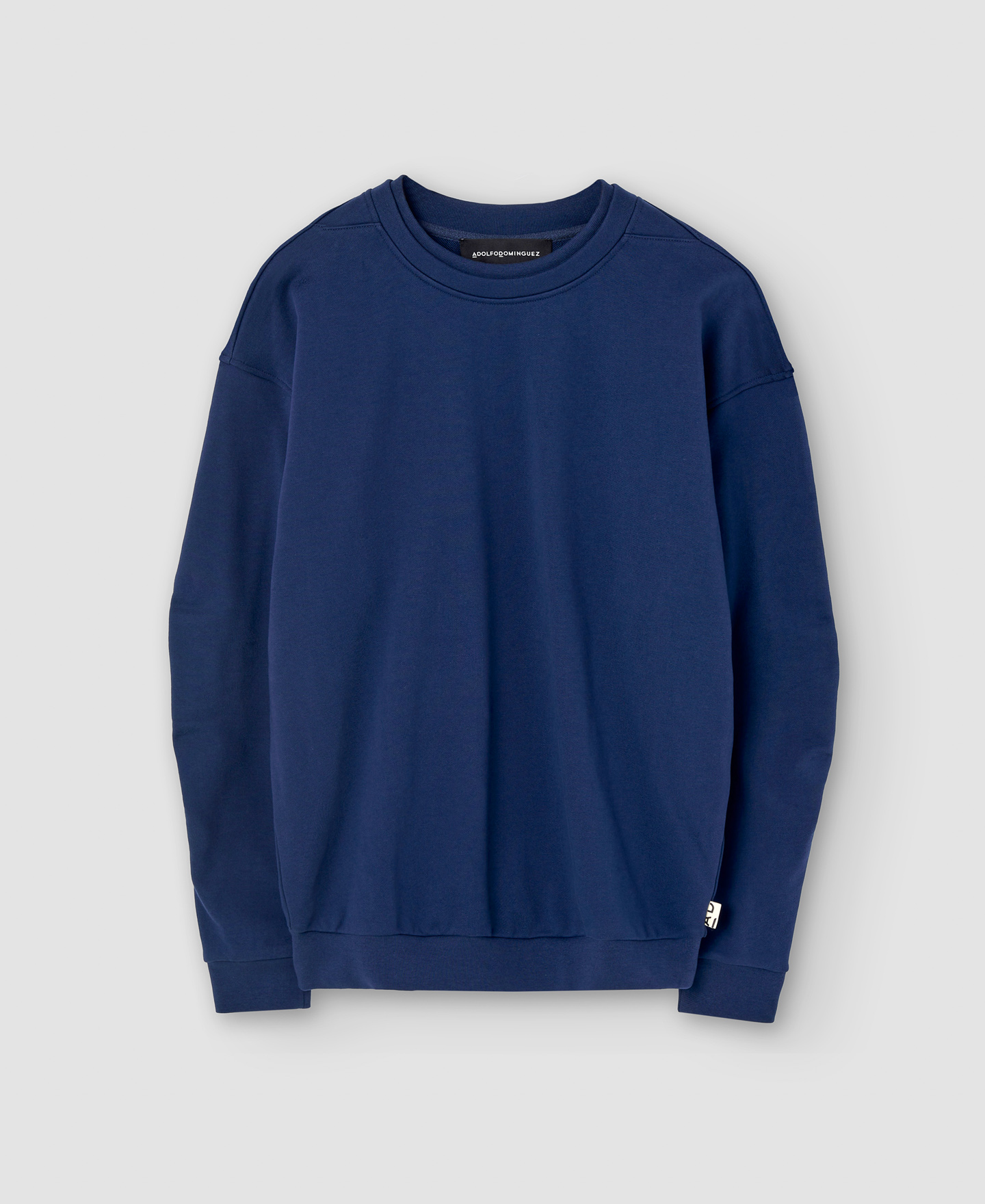 Crew neck cotton sweatshirt image number 4